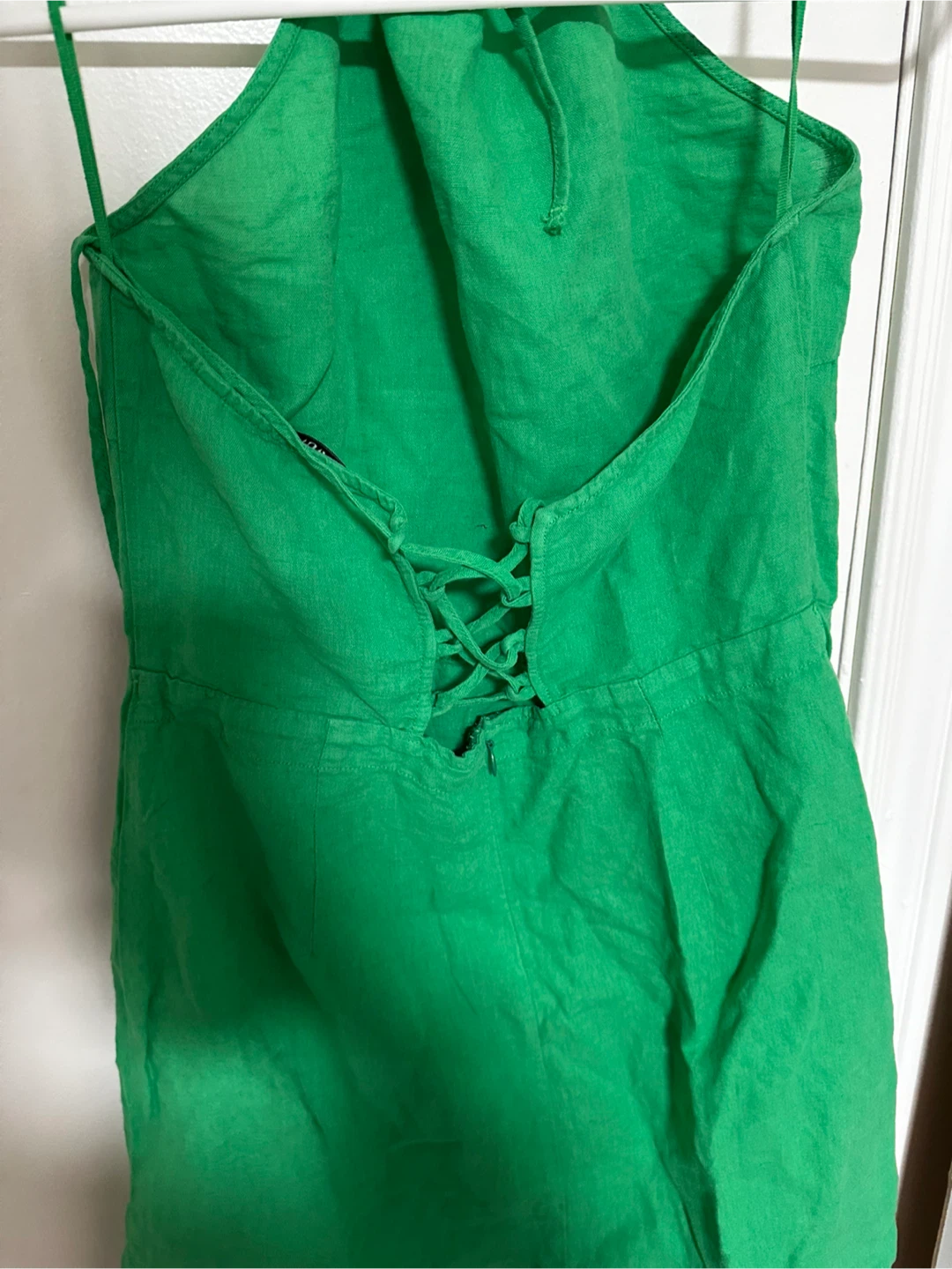 Zara Green Halter Dress - Size M - photo 2