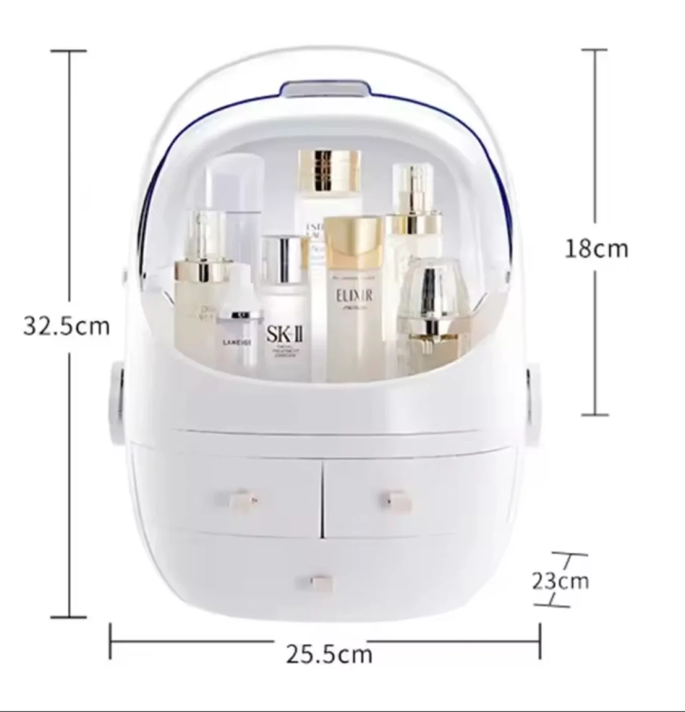 Cosmetic Vanity Storage Box image indicator(3)