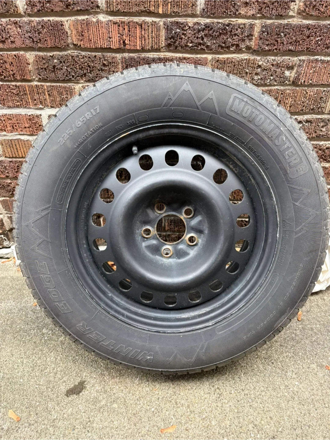 Motomaster Winter Edge 225/65R17 Tire