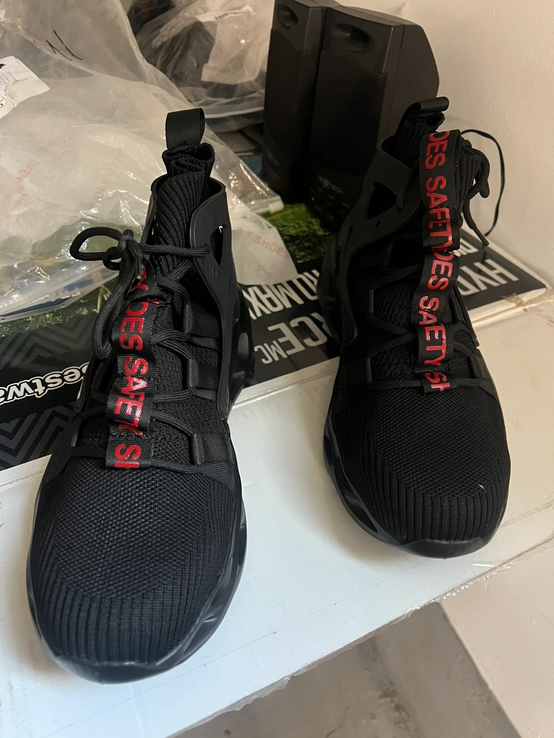 Black Safety Shoes - Size 41 - photo 2
