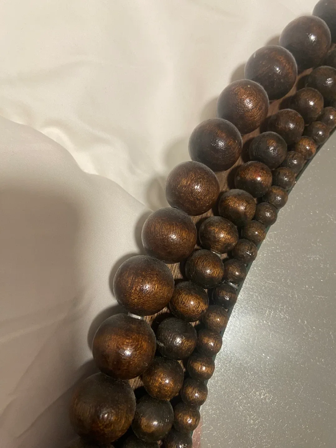 Vintage 60’s / 70’s beaded mirror image indicator(4)