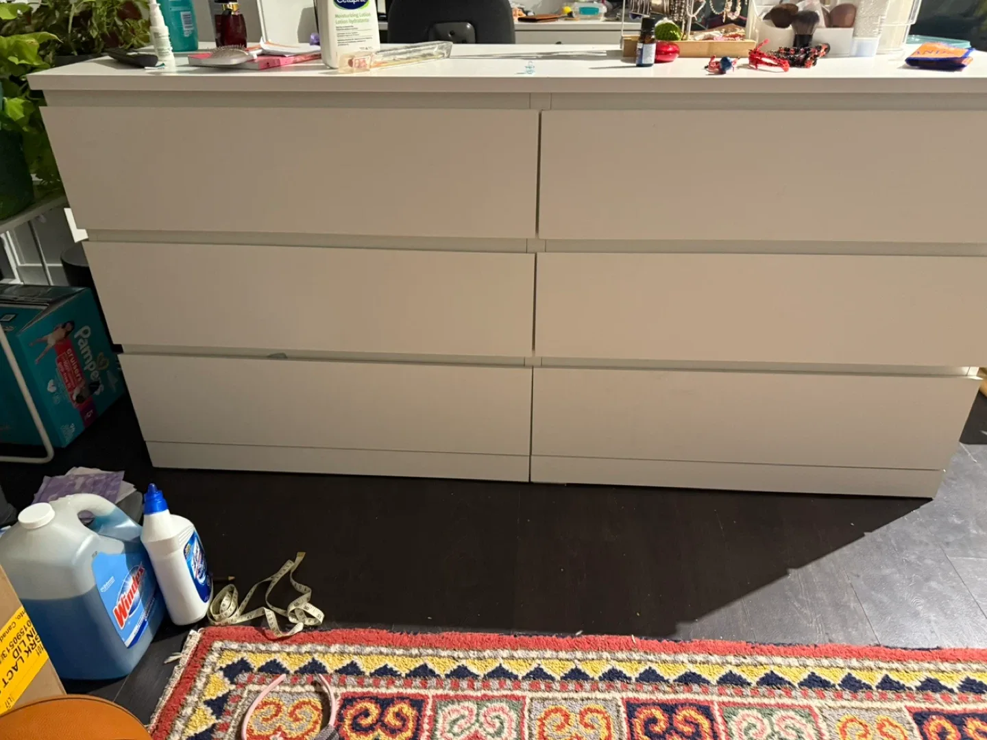 IKEA Hemnes White 6-Drawer Dresser