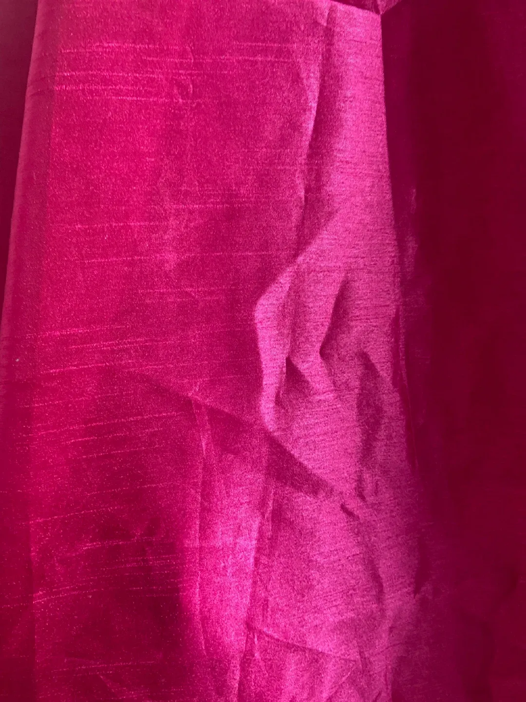 Fushia pink like silk panels (4) 50” x 84” image indicator(2)