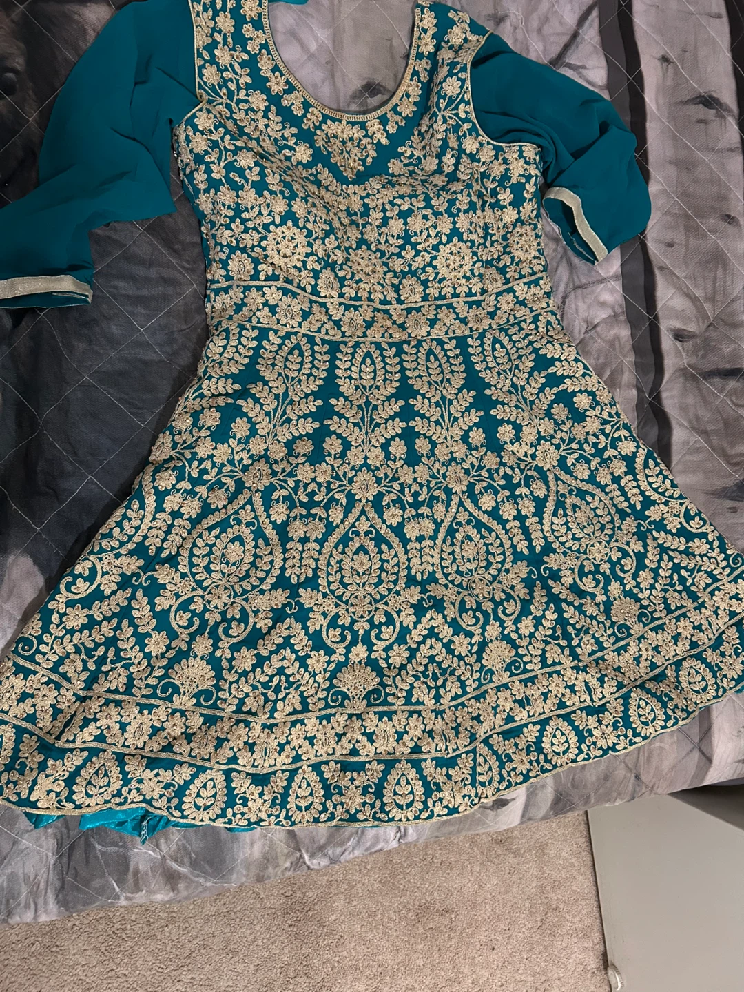 Short Frock with Sharara