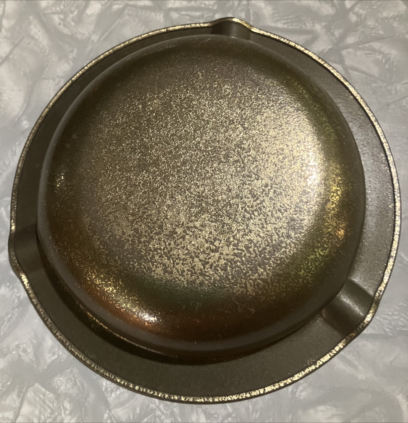 Vintage souvenir metal ashtray - photo 2