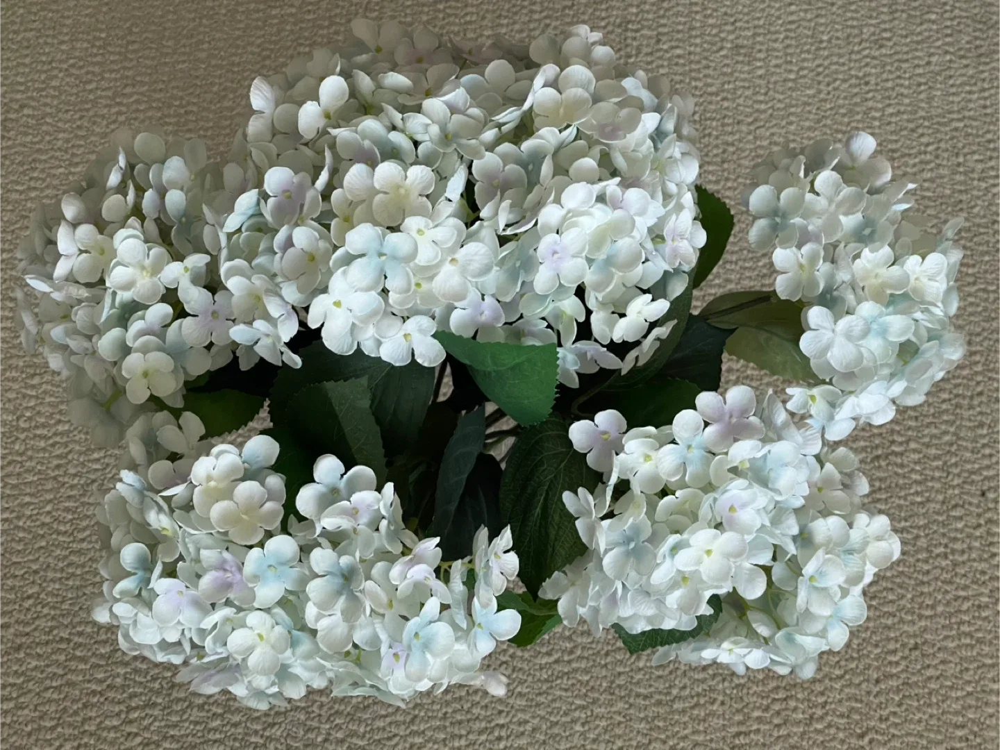 Sky blue silk hydrangeas image indicator(2)