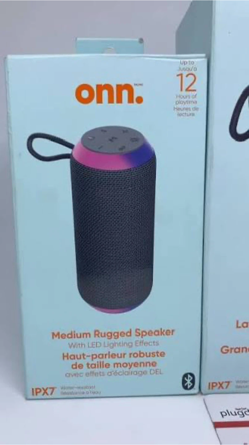 onn. Medium Rugged Speaker - New in Box!