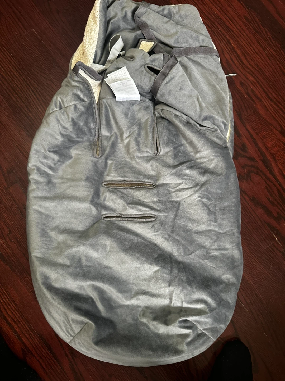 JJ Cole Bundleme Baby Car Seat Cover - Grey - photo 3