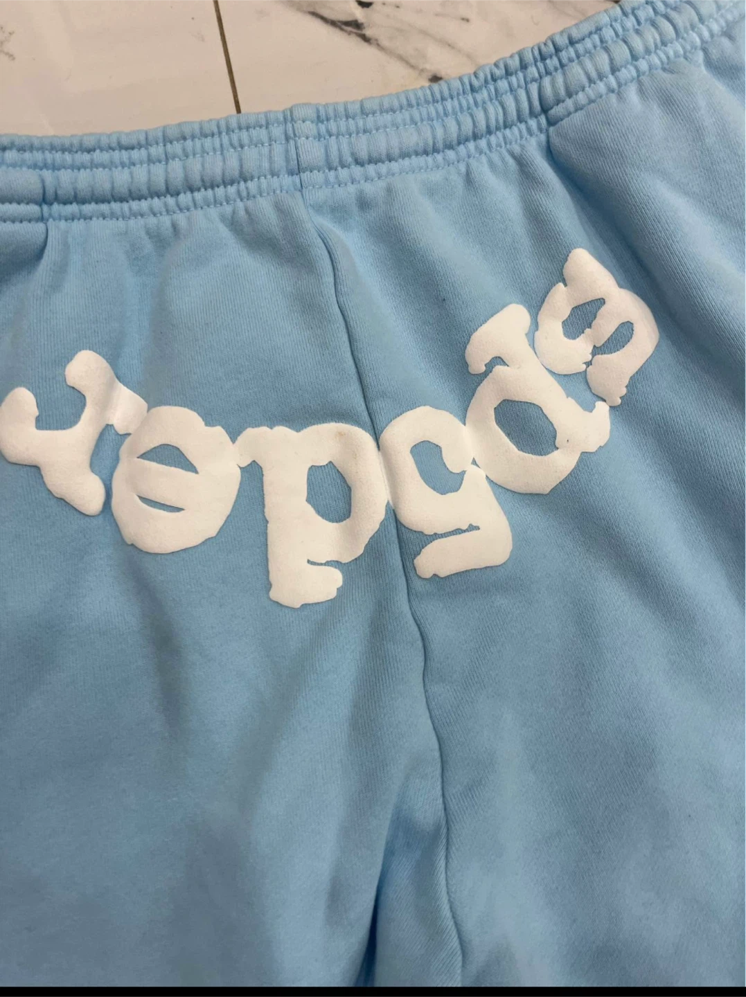 Sp5der Light Blue Sweatpants - Size XL - photo 2