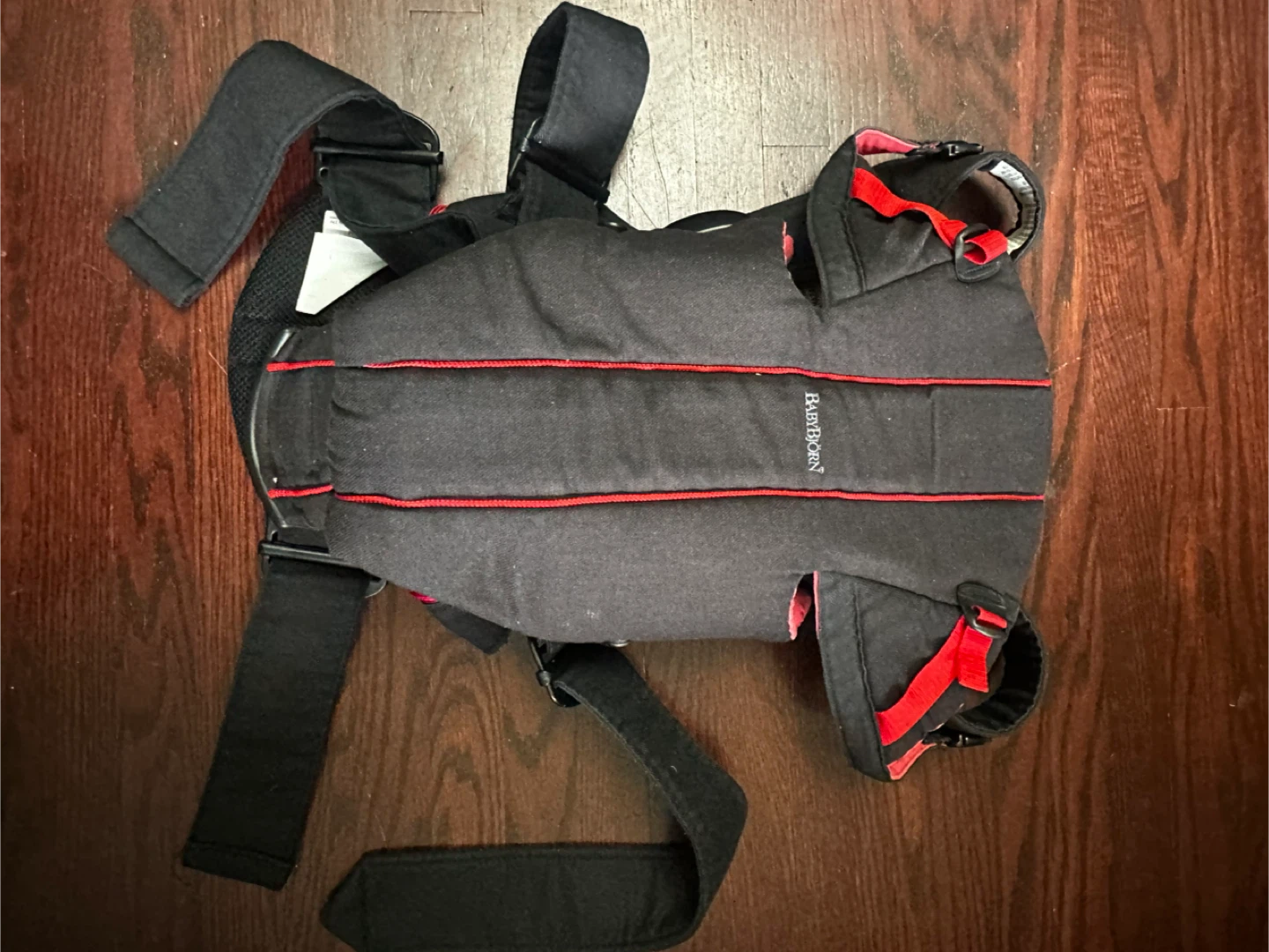 BabyBjorn Baby Carrier - Black & Red - photo 2
