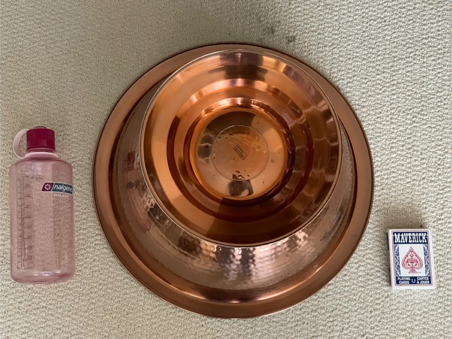 Hammered Metal Bowl image indicator(3)