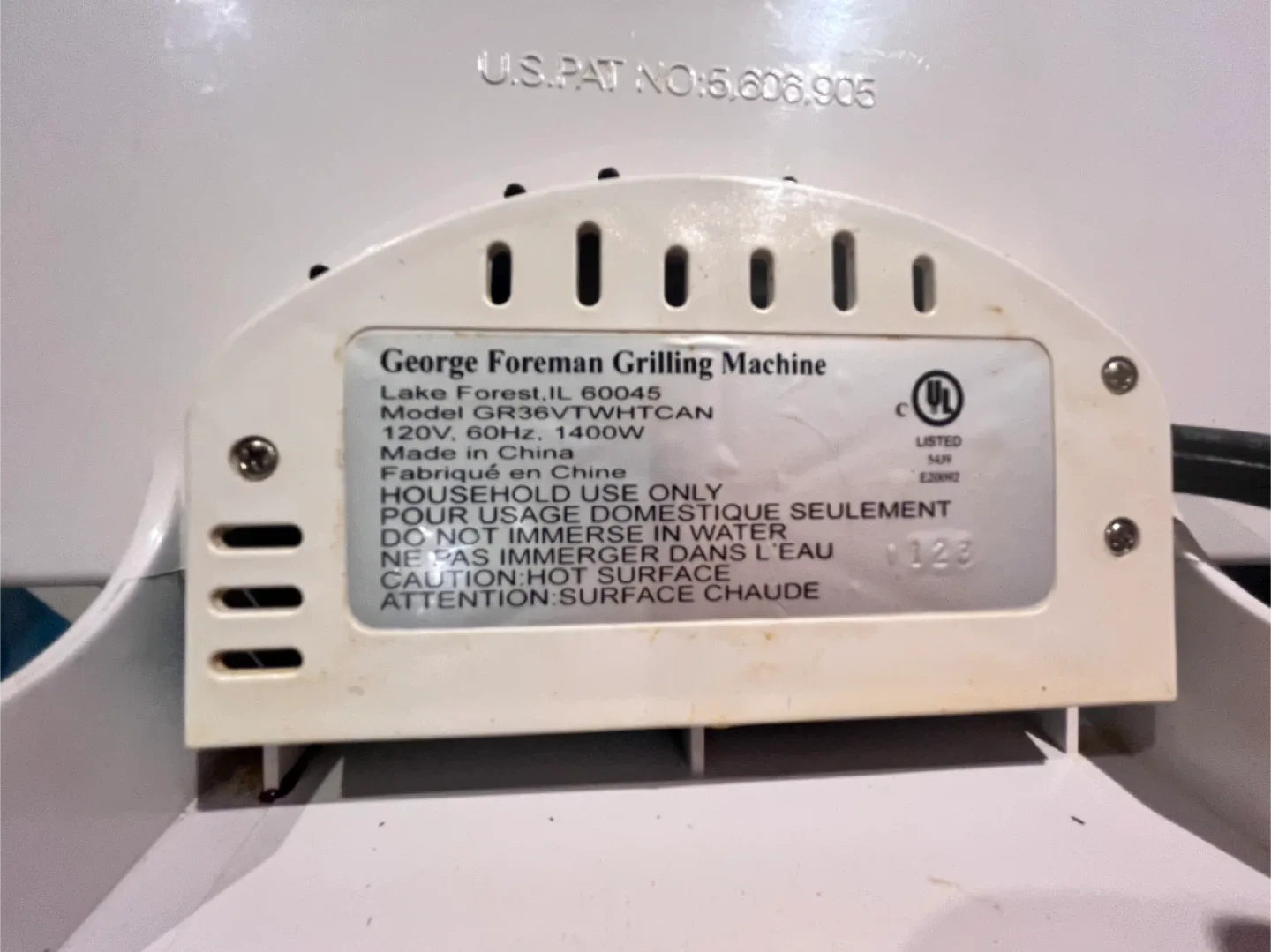 George Foreman Lean Mean Fat Grilling Machine image indicator(5)