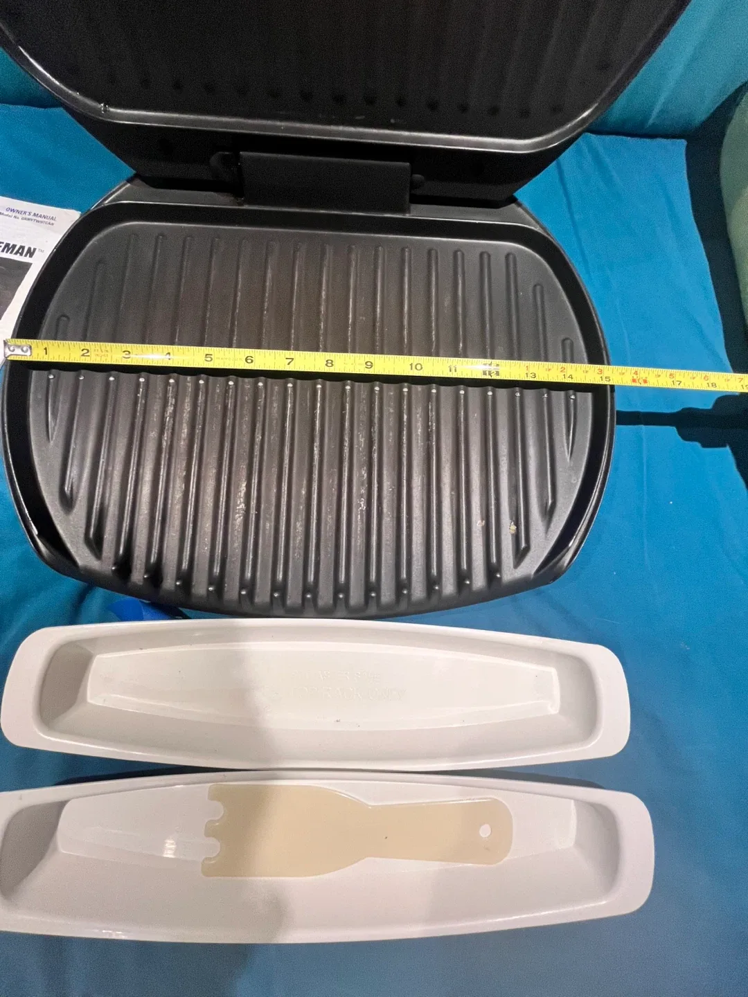 George Foreman Lean Mean Fat Grilling Machine image indicator(3)