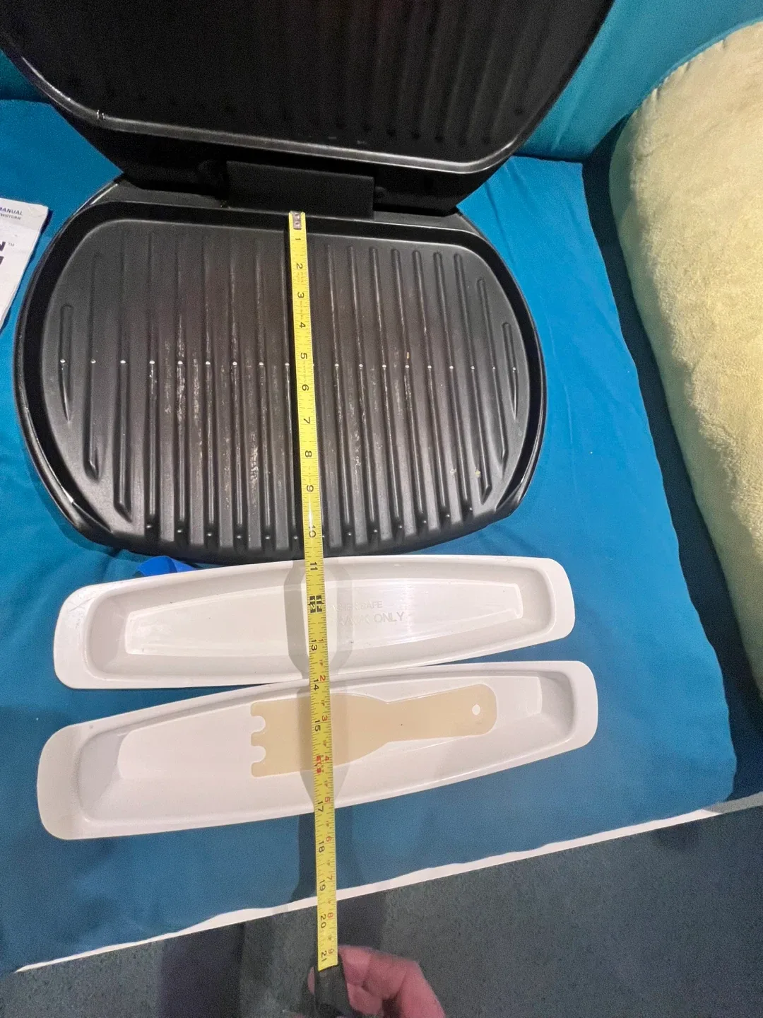 George Foreman Lean Mean Fat Grilling Machine image indicator(4)