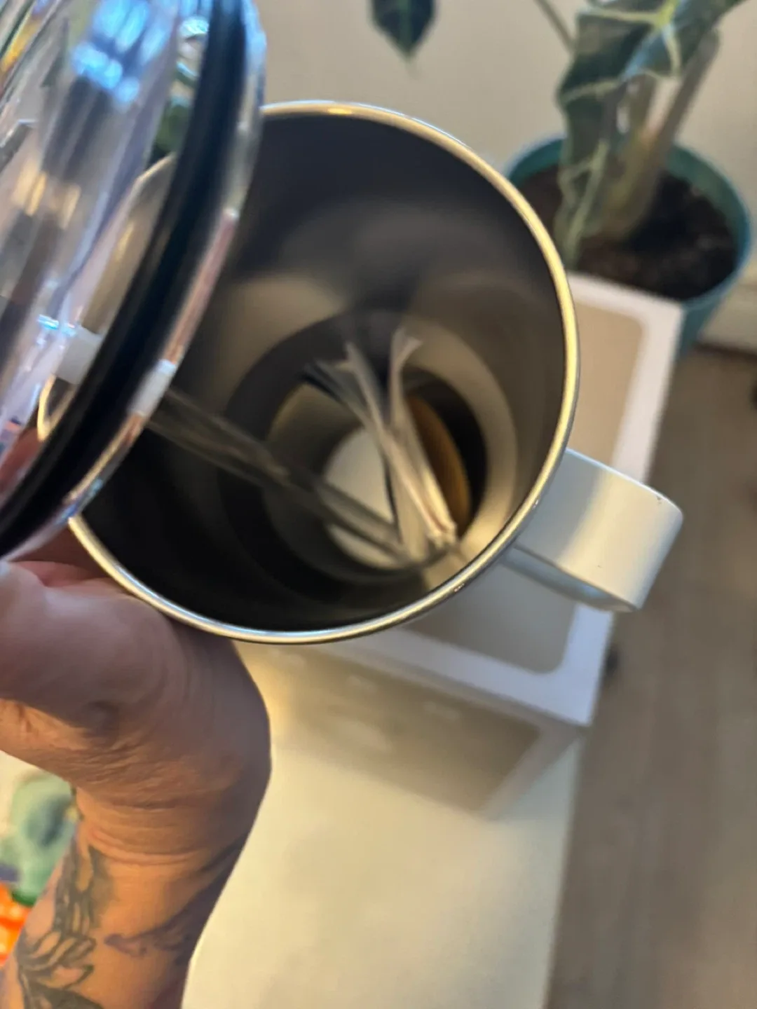 YETI Rambler 35oz Mug with Handle - White image indicator(4)