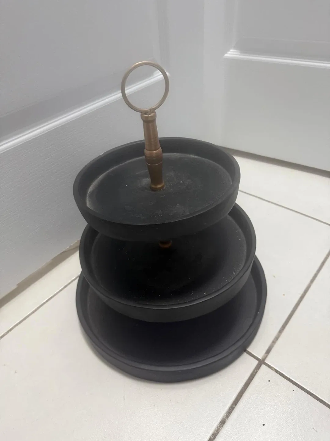 Black Tiered Serving Stand image indicator(2)