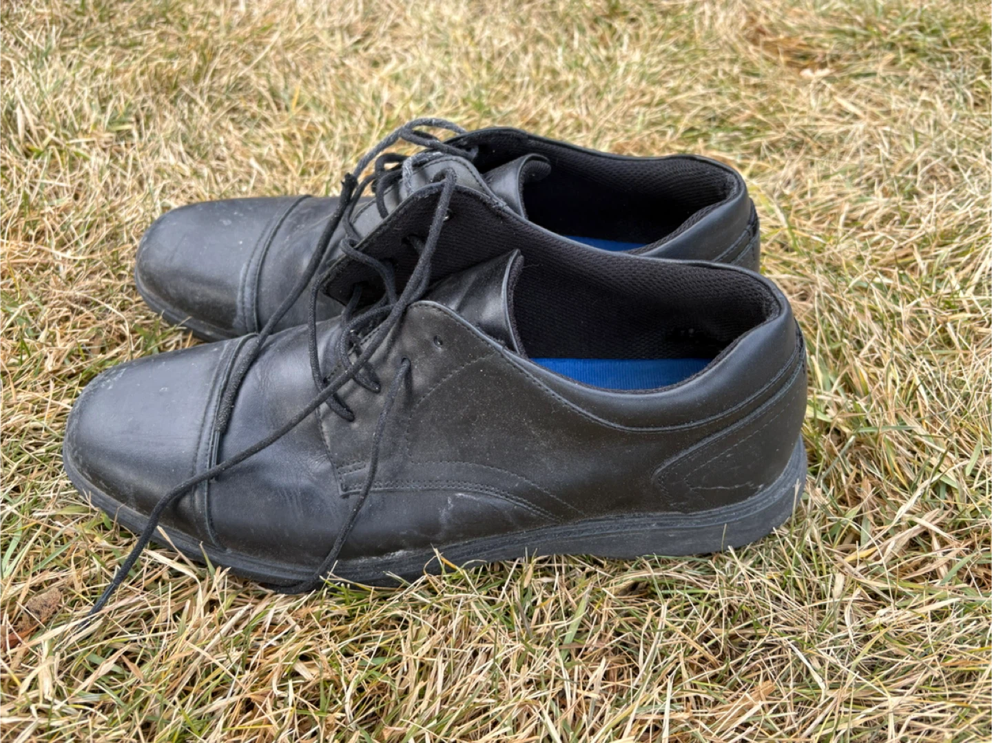 Kore Black Leather Dress Shoes size 9 - photo 3