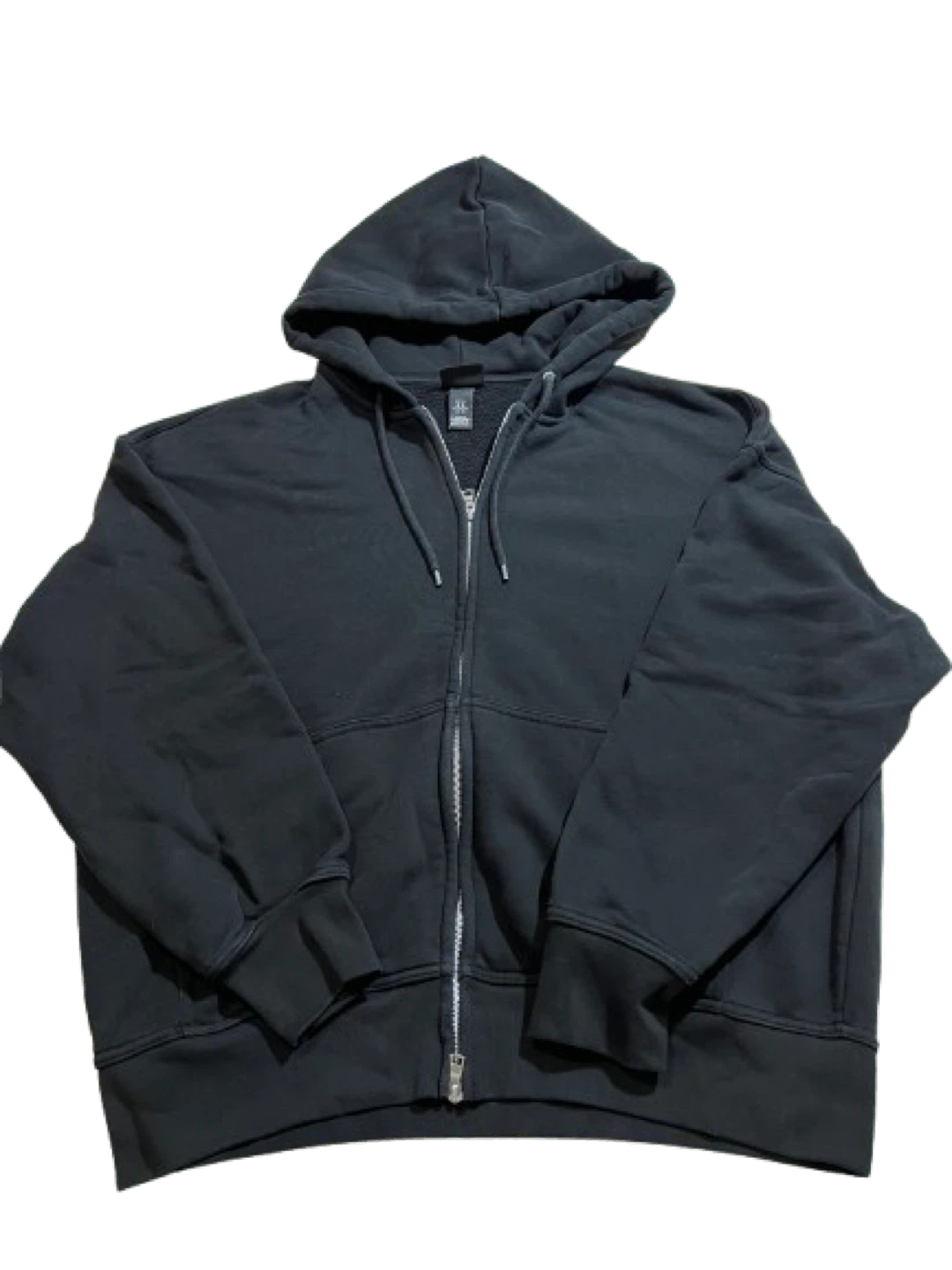 H&M Oversized Fit Black Hoodie - XL