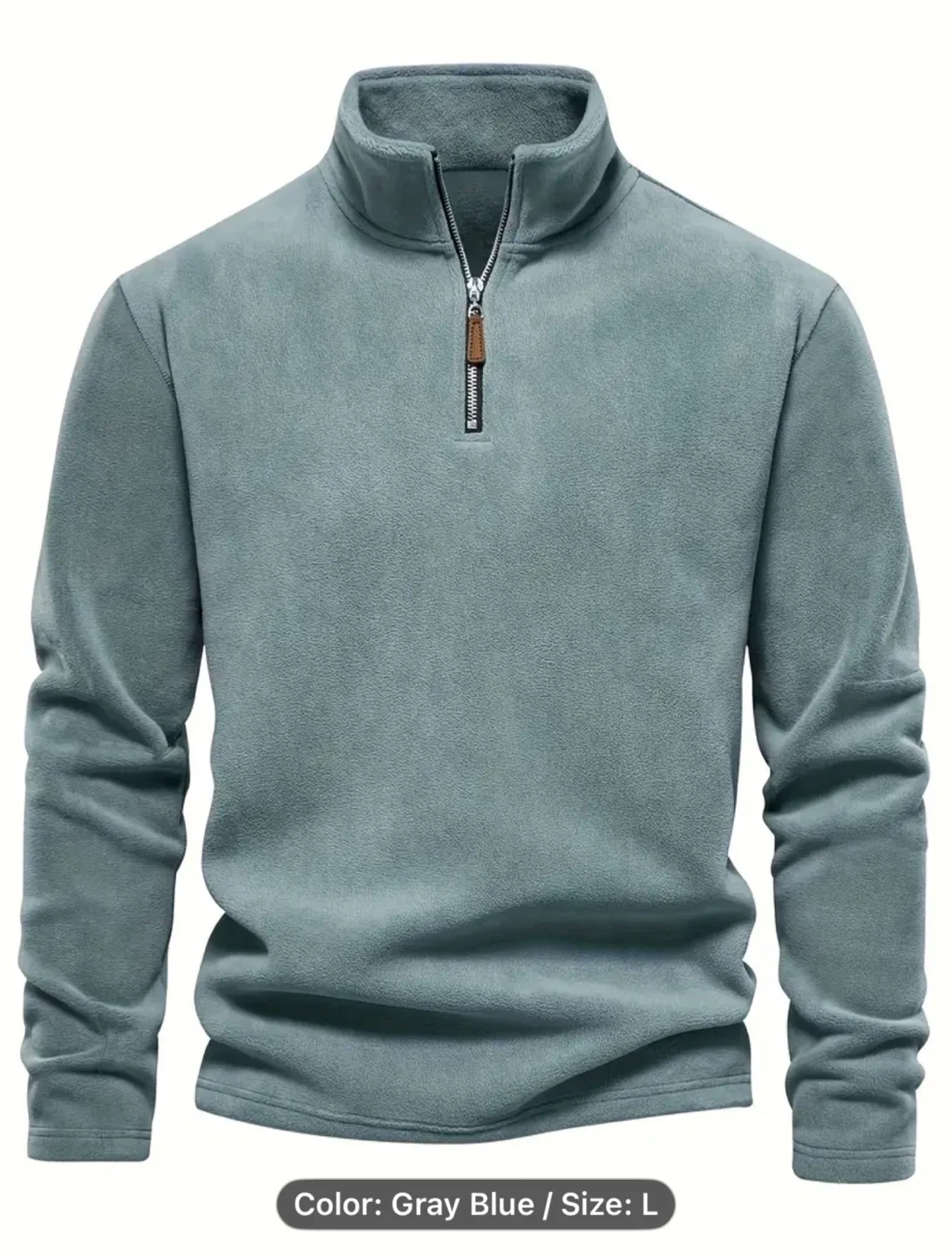 New Autumn And Winter Men'S Lamb Sweatshirt image indicator(3)
