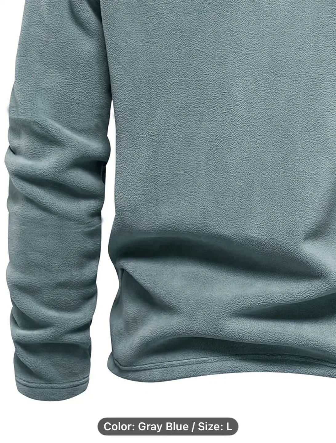 New Autumn And Winter Men'S Lamb Sweatshirt image indicator(4)