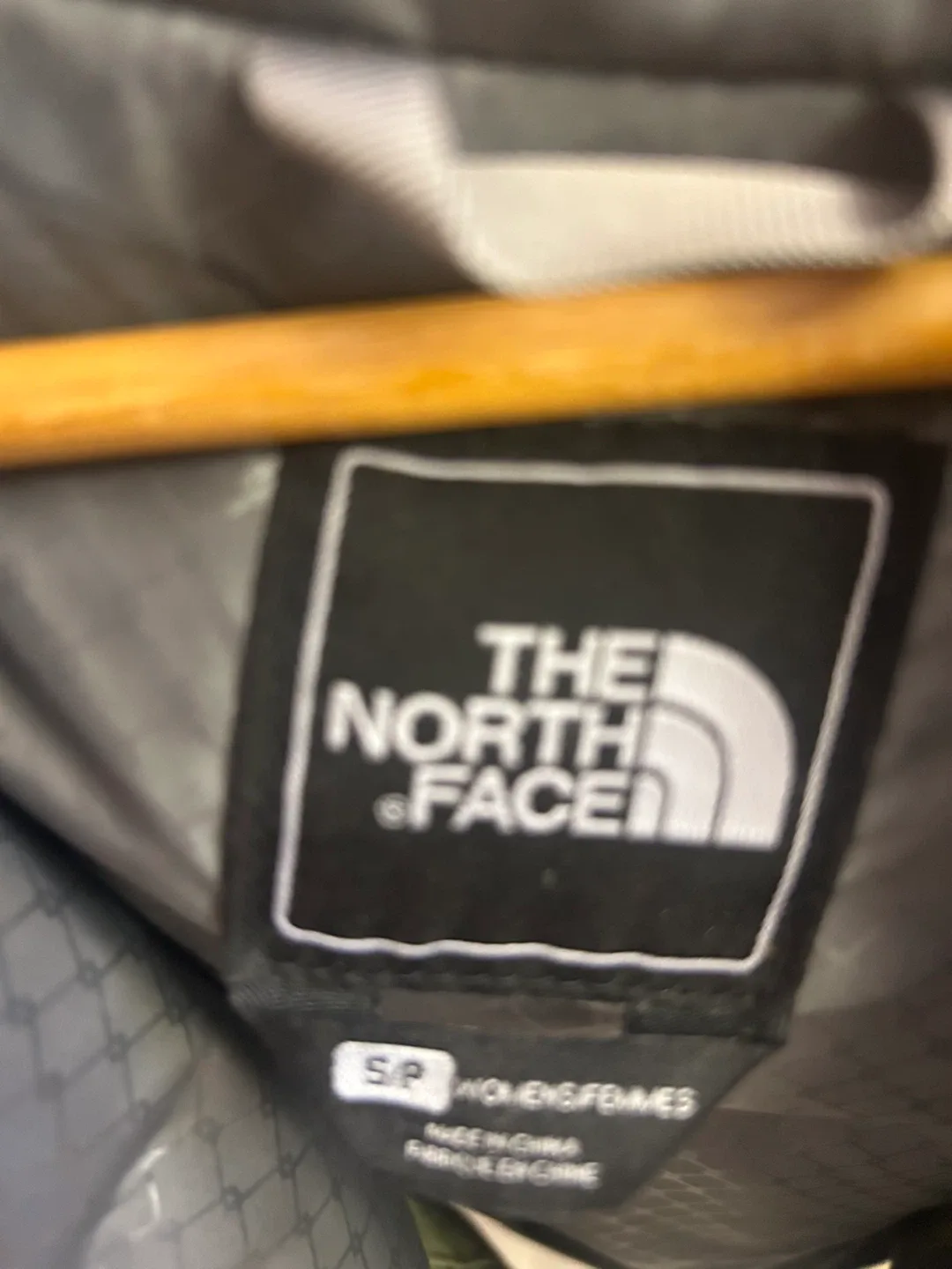 The North Face Olive Green Bomber Jacket - Size S image indicator(5)