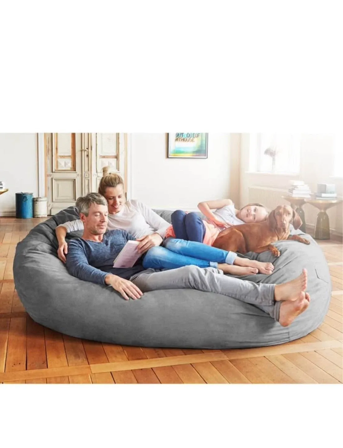 Lumaland Beanbag Sofa - 84 inch image indicator(2)