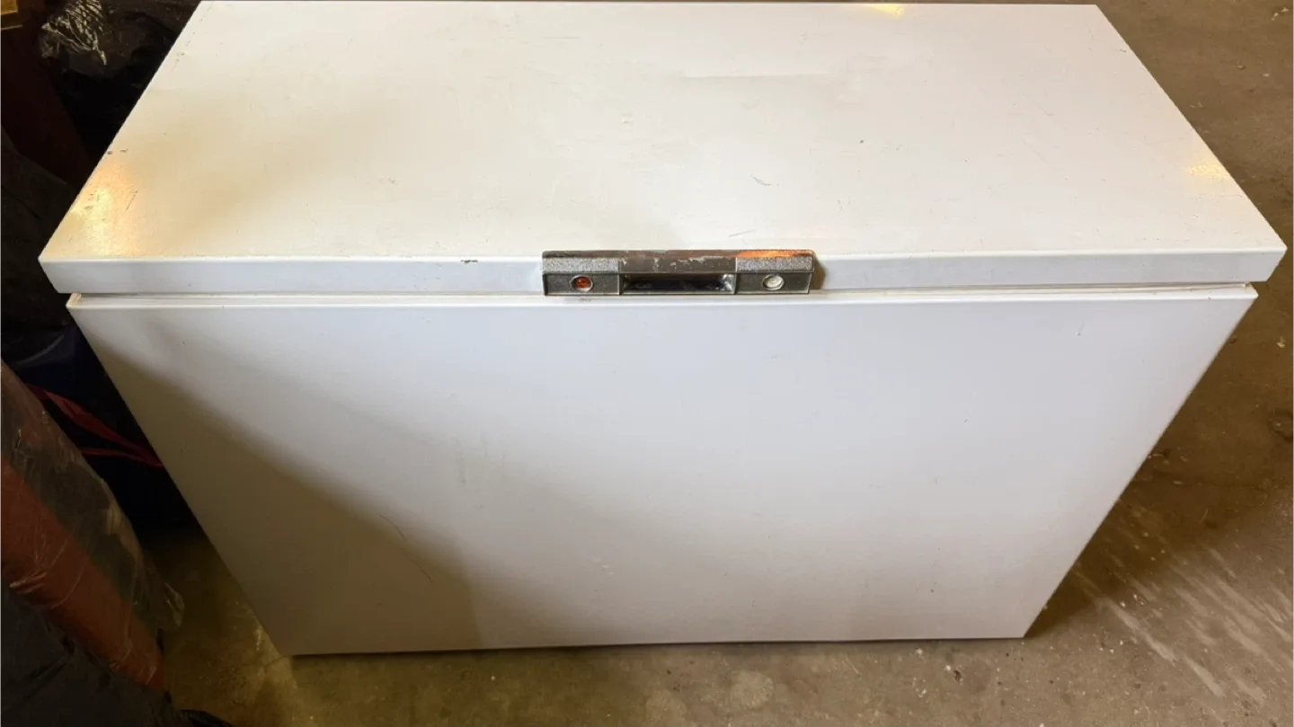 White Chest Freezer