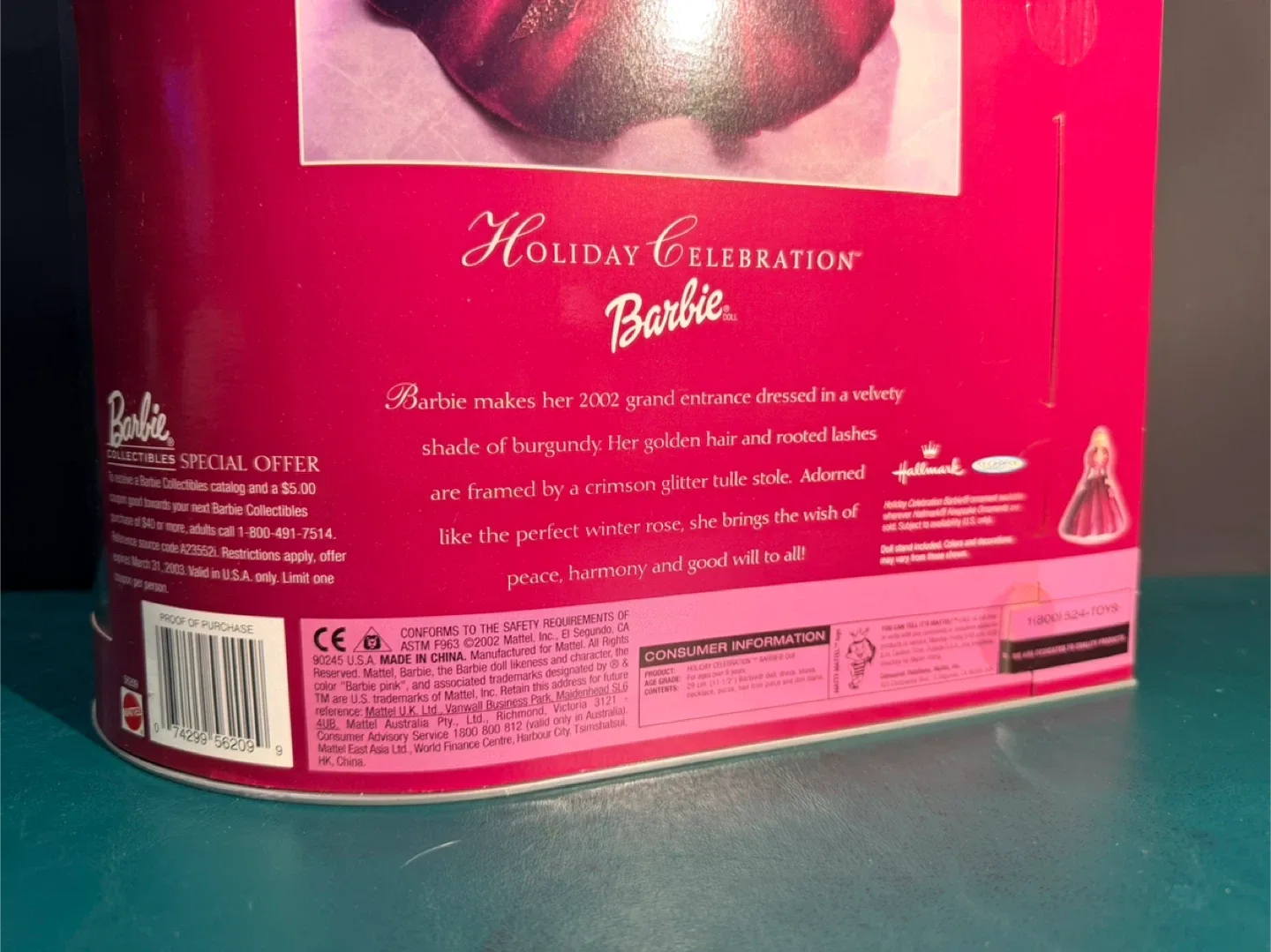 Holiday Celebration Barbie Special Edition 2002 image indicator(7)