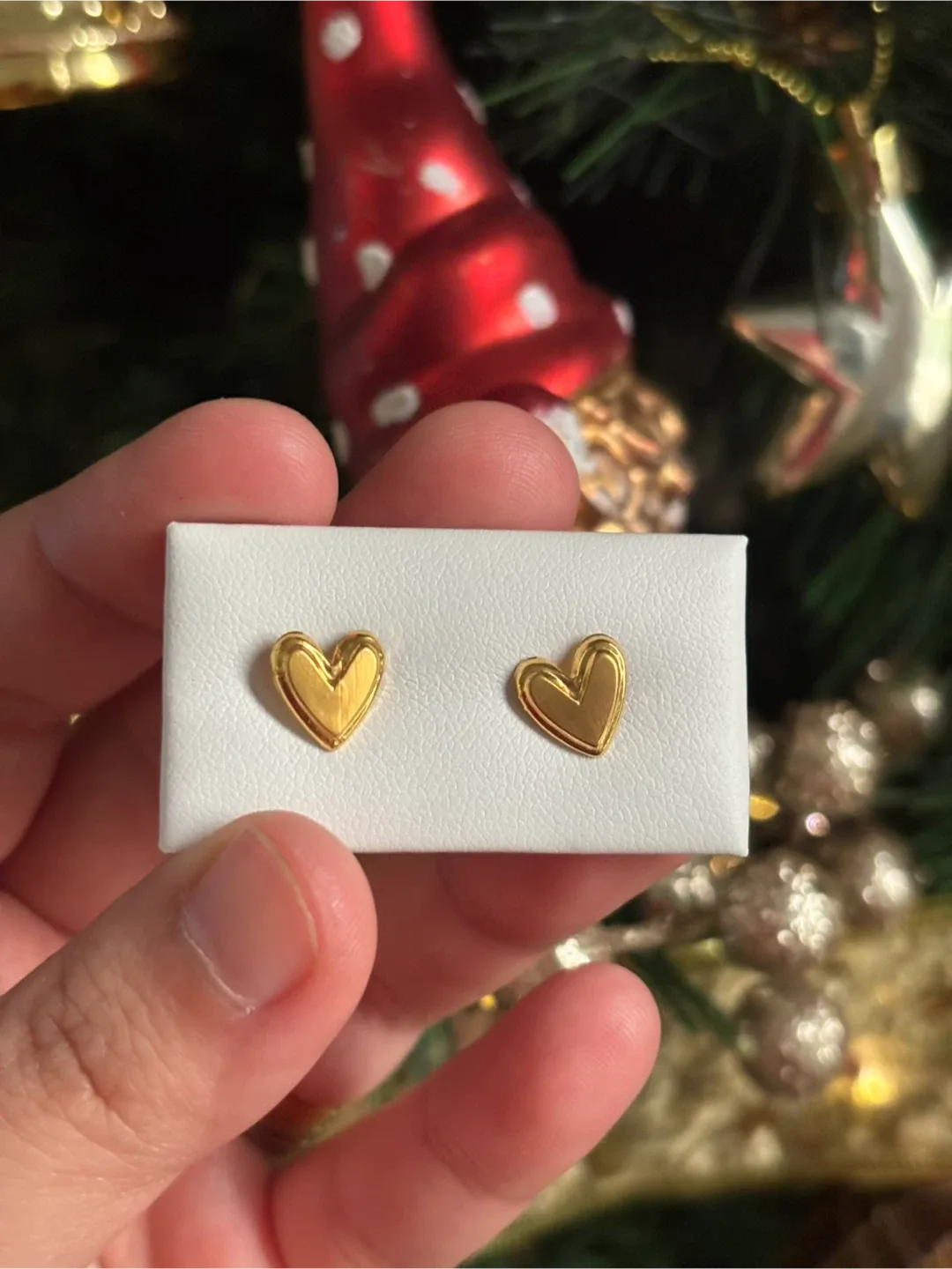 18k Screwstud earrings (lightweight)