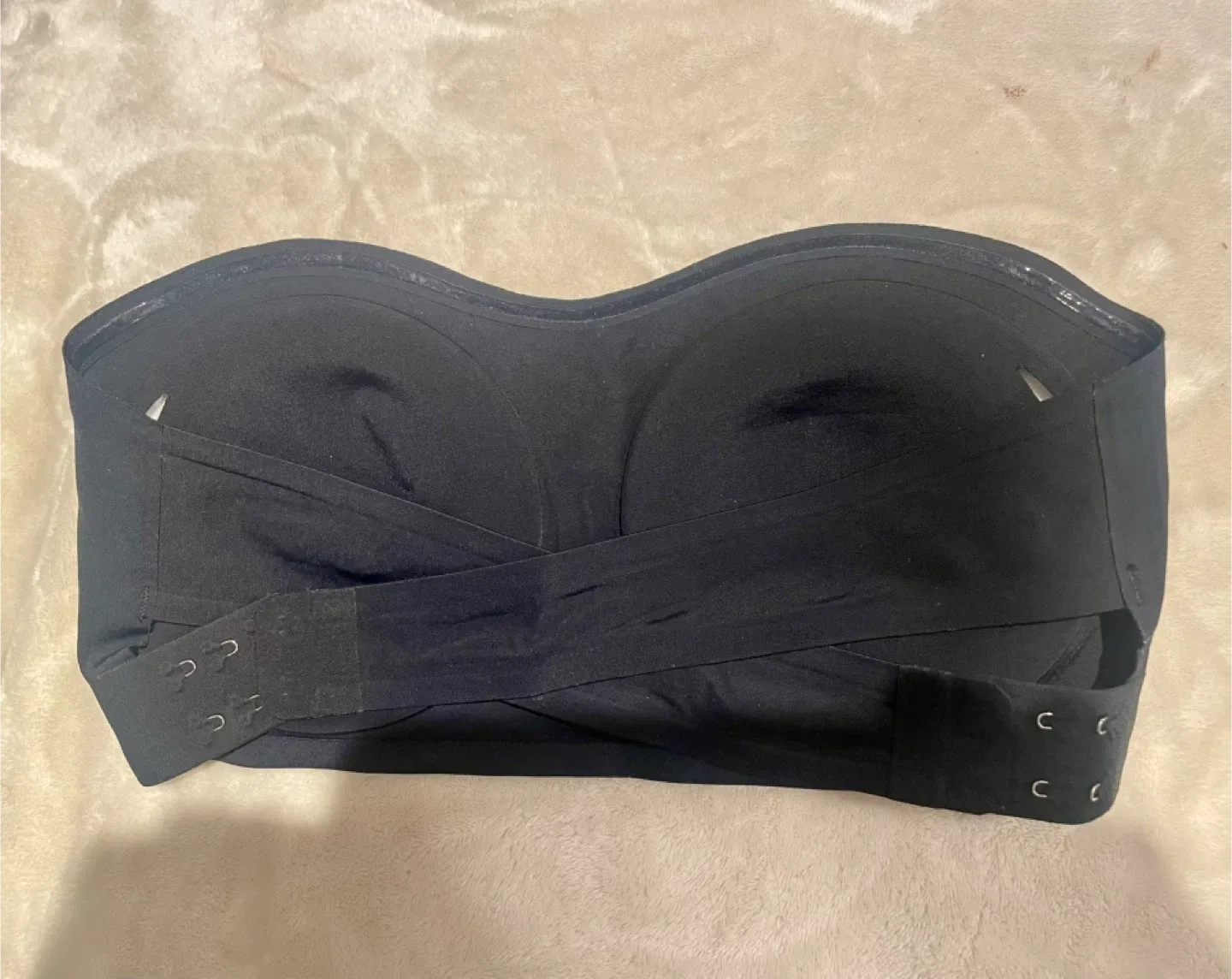 Black Strapless Bra image indicator(3)