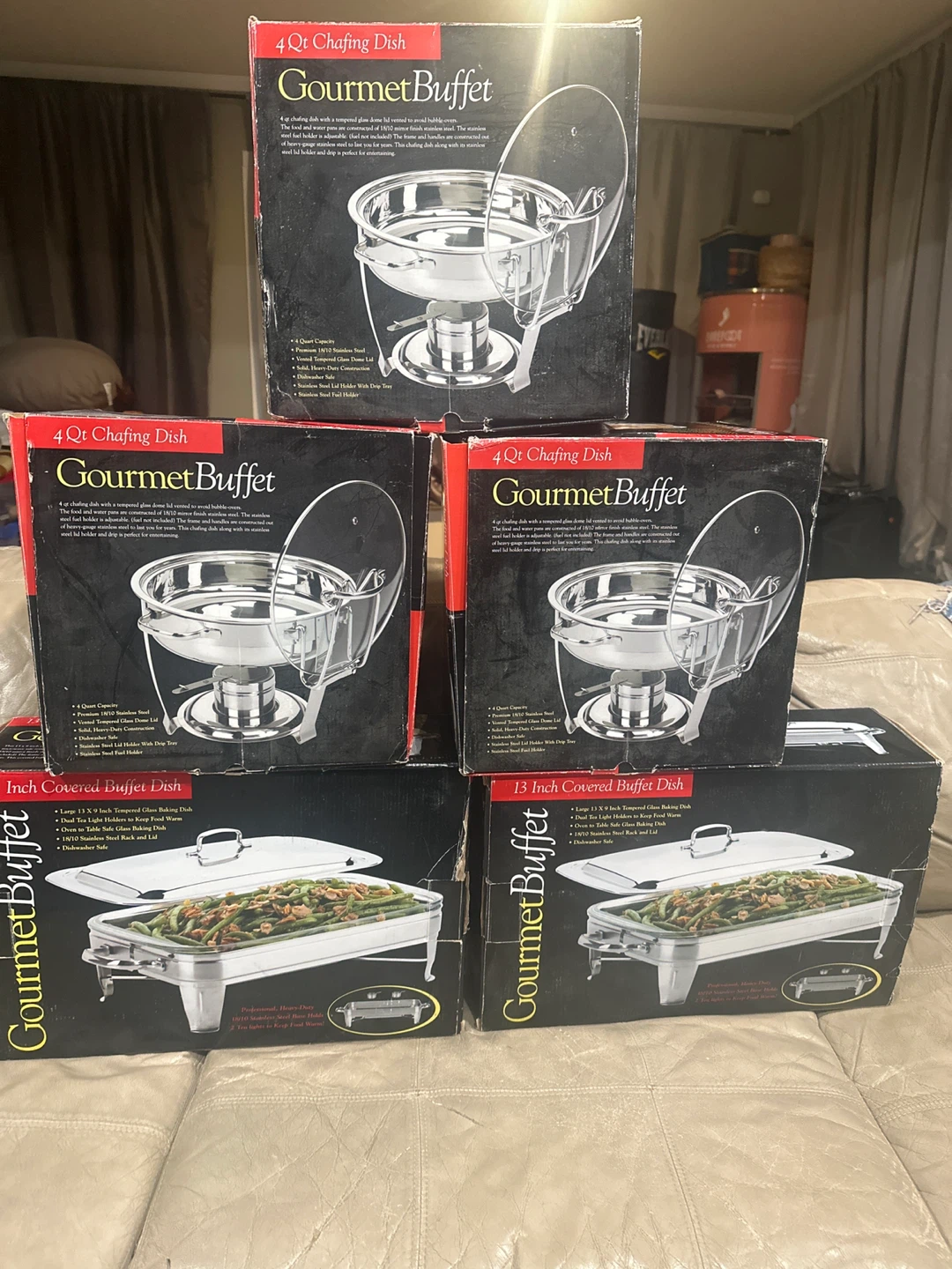 Gourmet Buffet Chafing & Baking Dishes - New in Box - photo 2