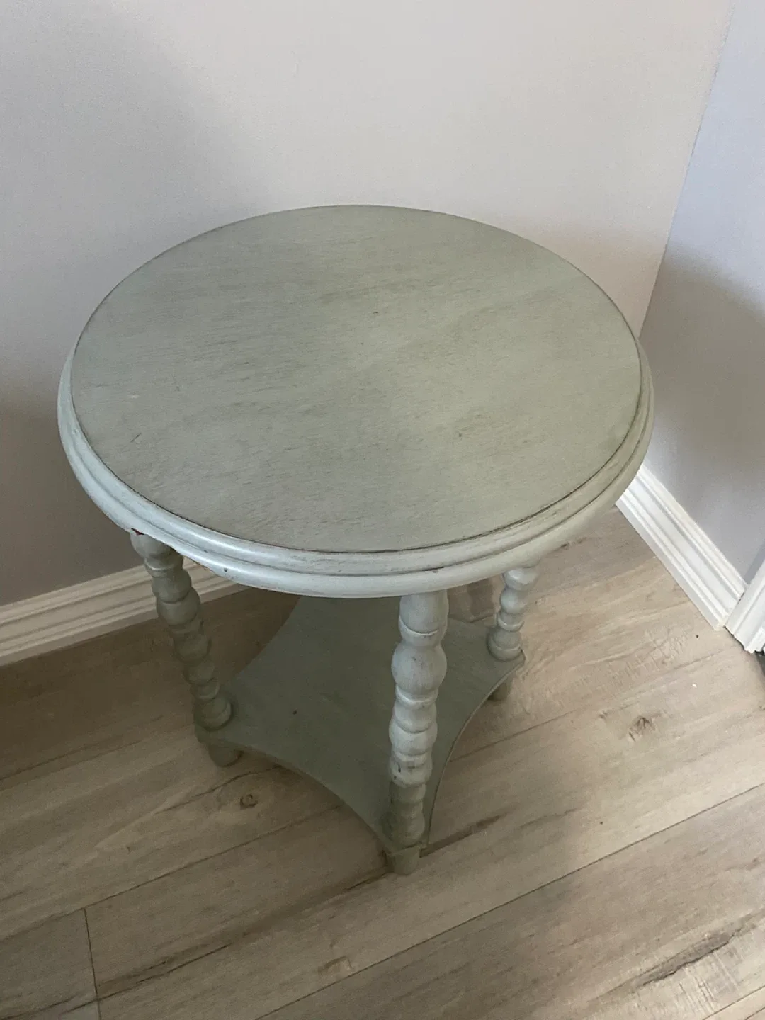 Round Side Table - Greyish Blue image indicator(2)