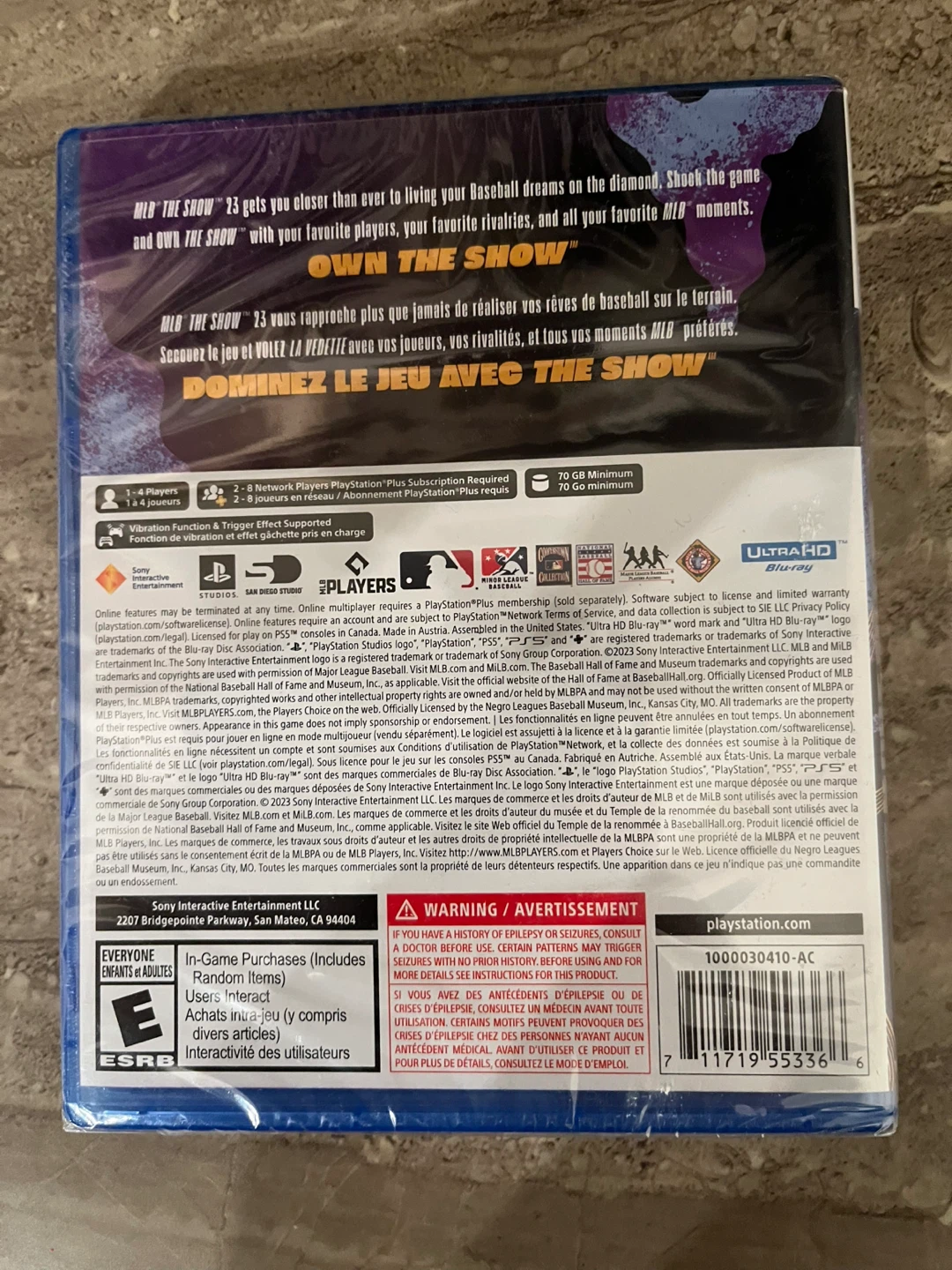 MLB The Show 23 PS5 - New! - photo 2