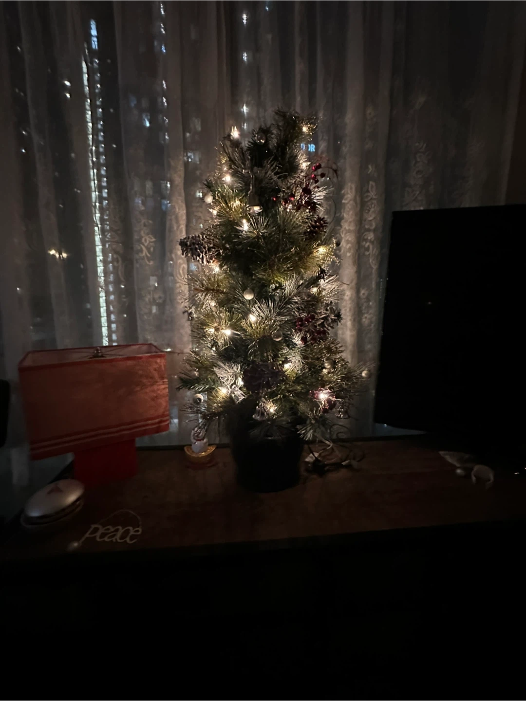 Small Designer Pre-lit Christmas Tree