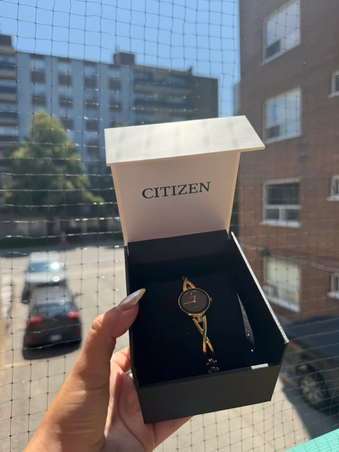 Citizen Ladies Gold Tone Watch, New in Box image indicator(4)