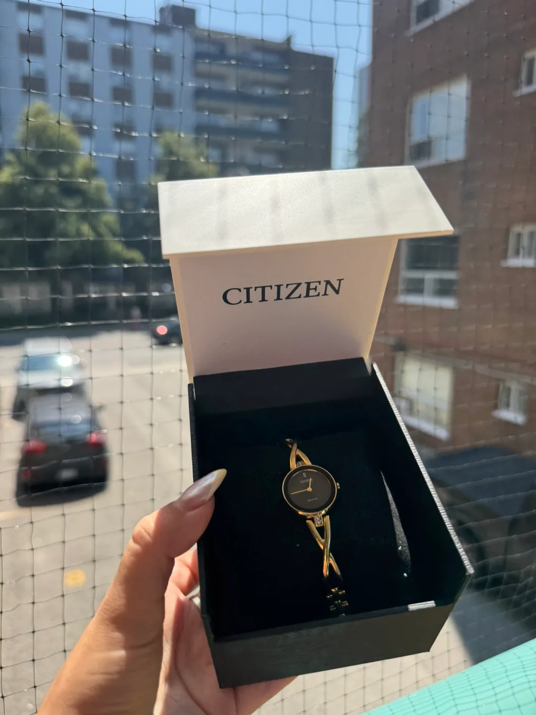 Citizen Ladies Gold Tone Watch, New in Box image indicator(2)