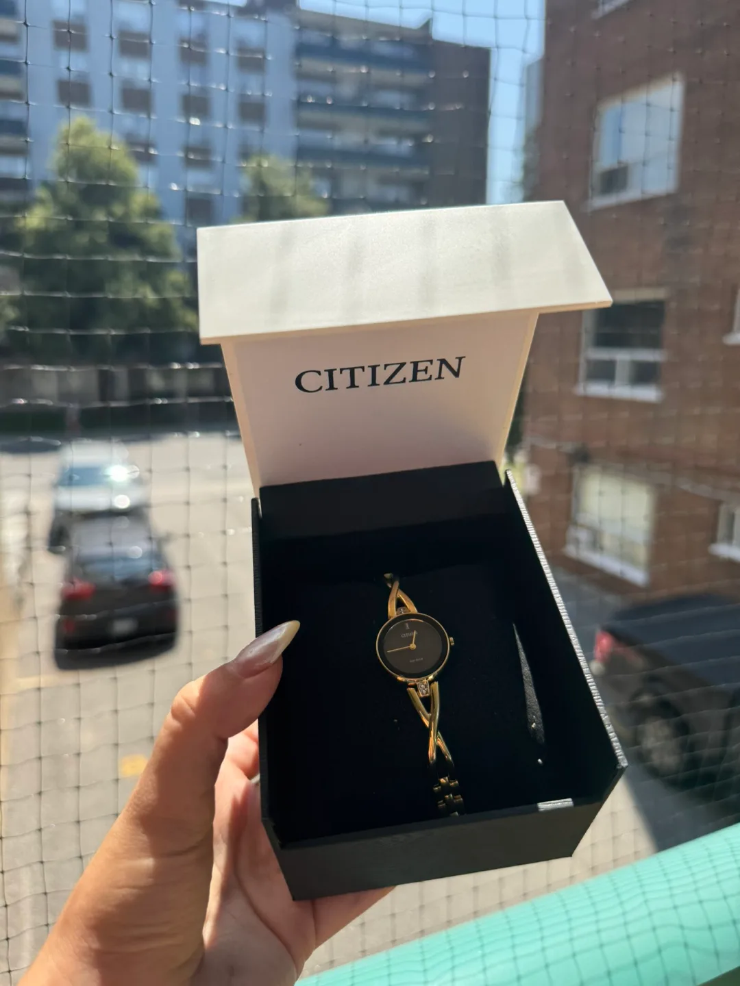 Citizen Ladies Gold Tone Watch, New in Box image indicator(3)