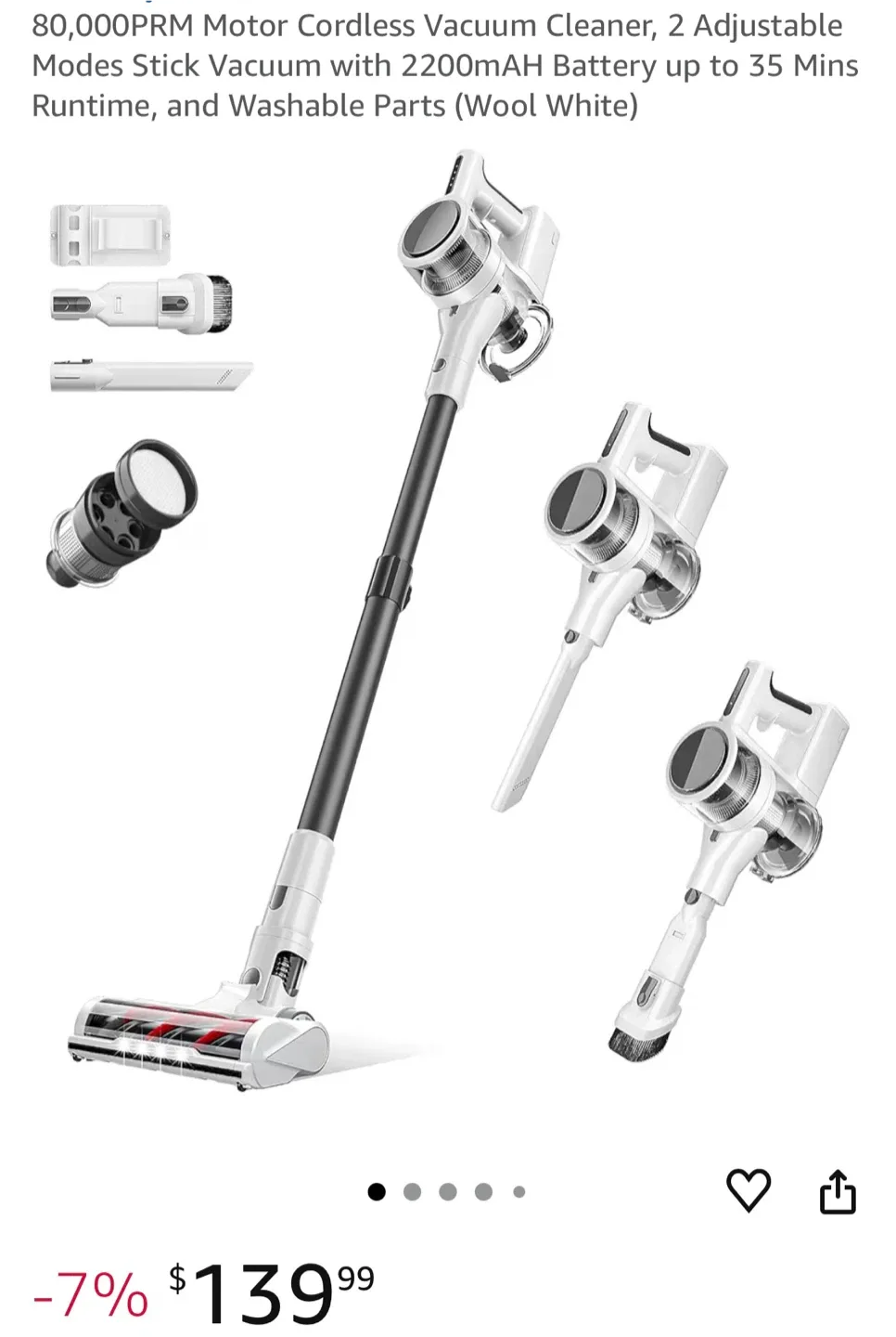 P11 Cordless Vacuum Cleaner