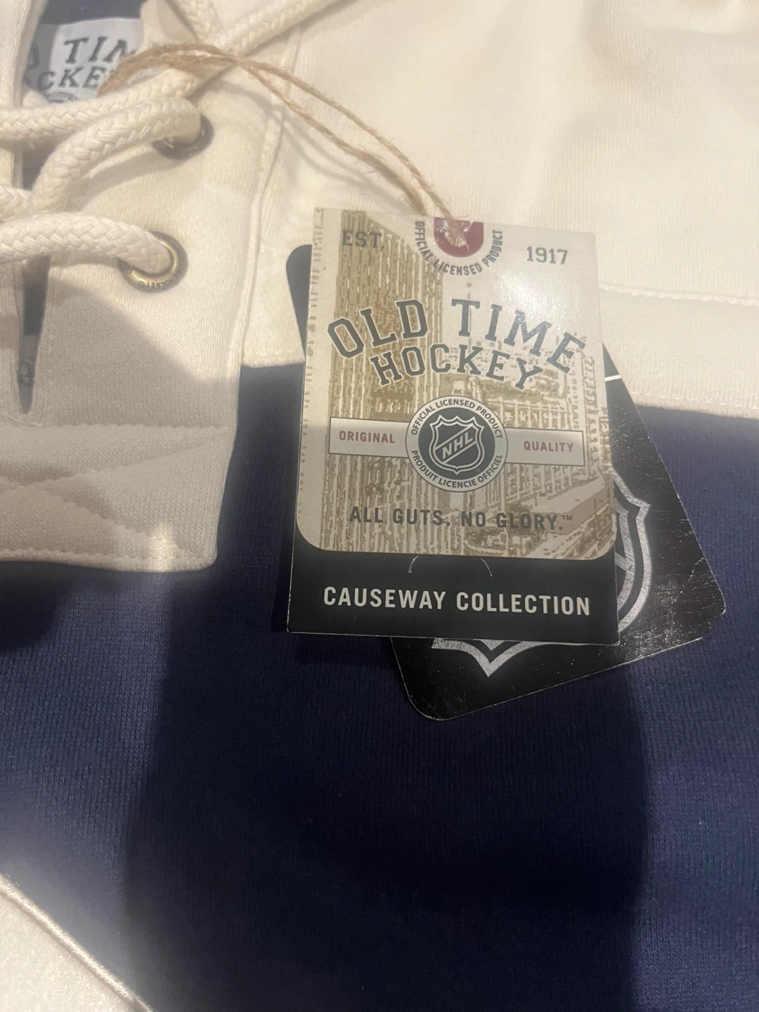 Old Time Hockey Toronto Maple Leafs Lace Jersey - XL - photo 2