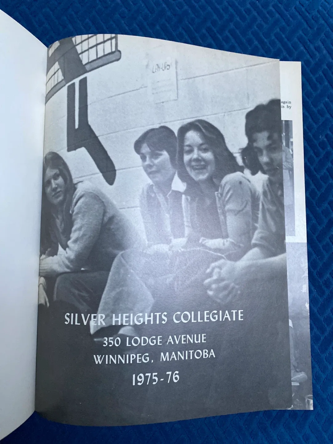 '76 Yearbook Silver Heights Collegiate -  Winnipeg, MB image indicator(2)