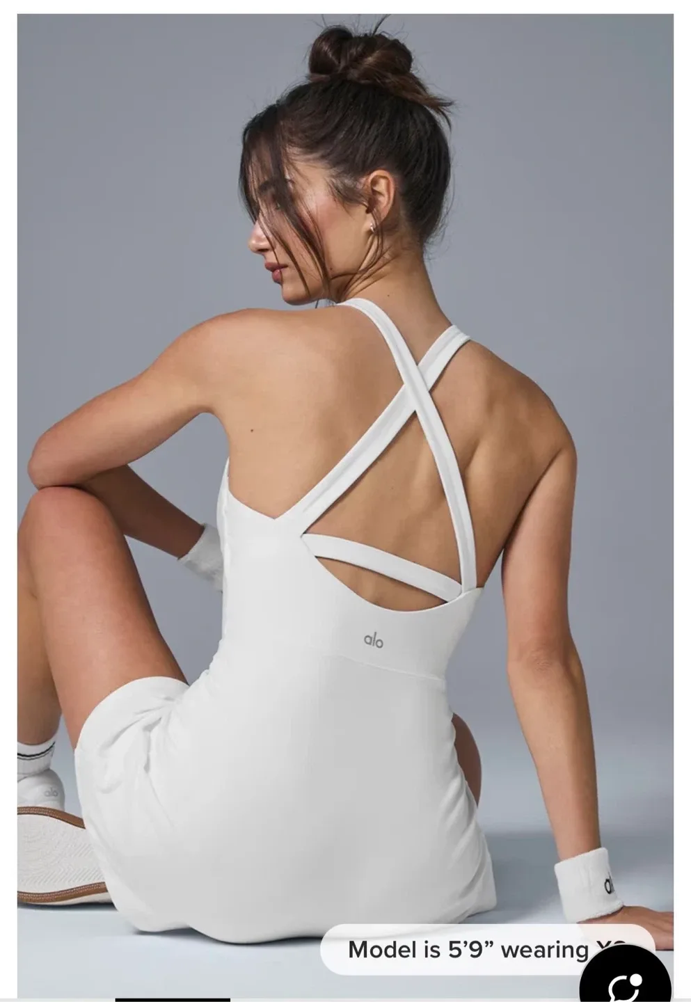 ALO White Tennis Dress image indicator(2)