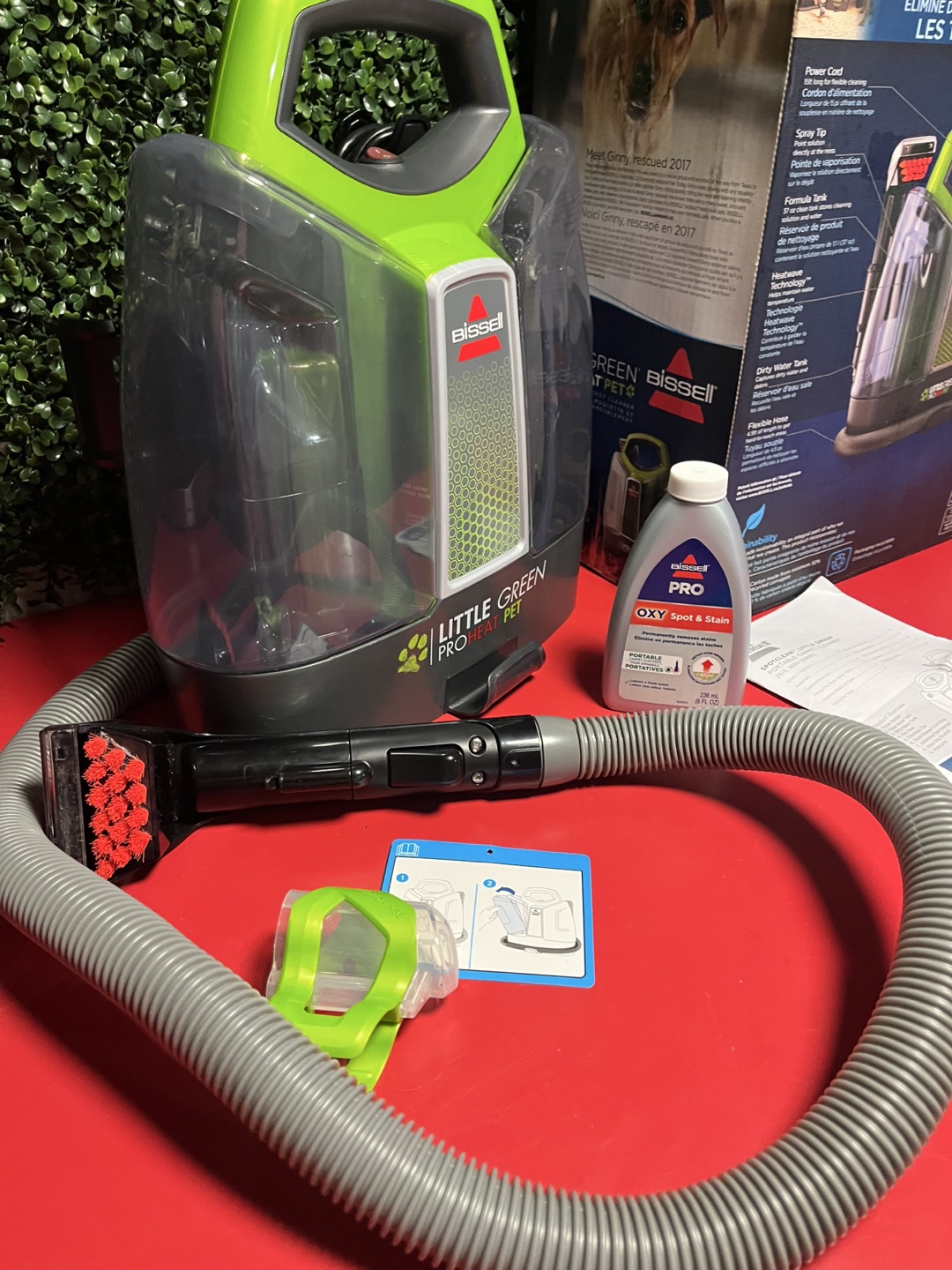 Bissell Little Green ProHeat Pet Portable Carpet Cleaner - photo 3