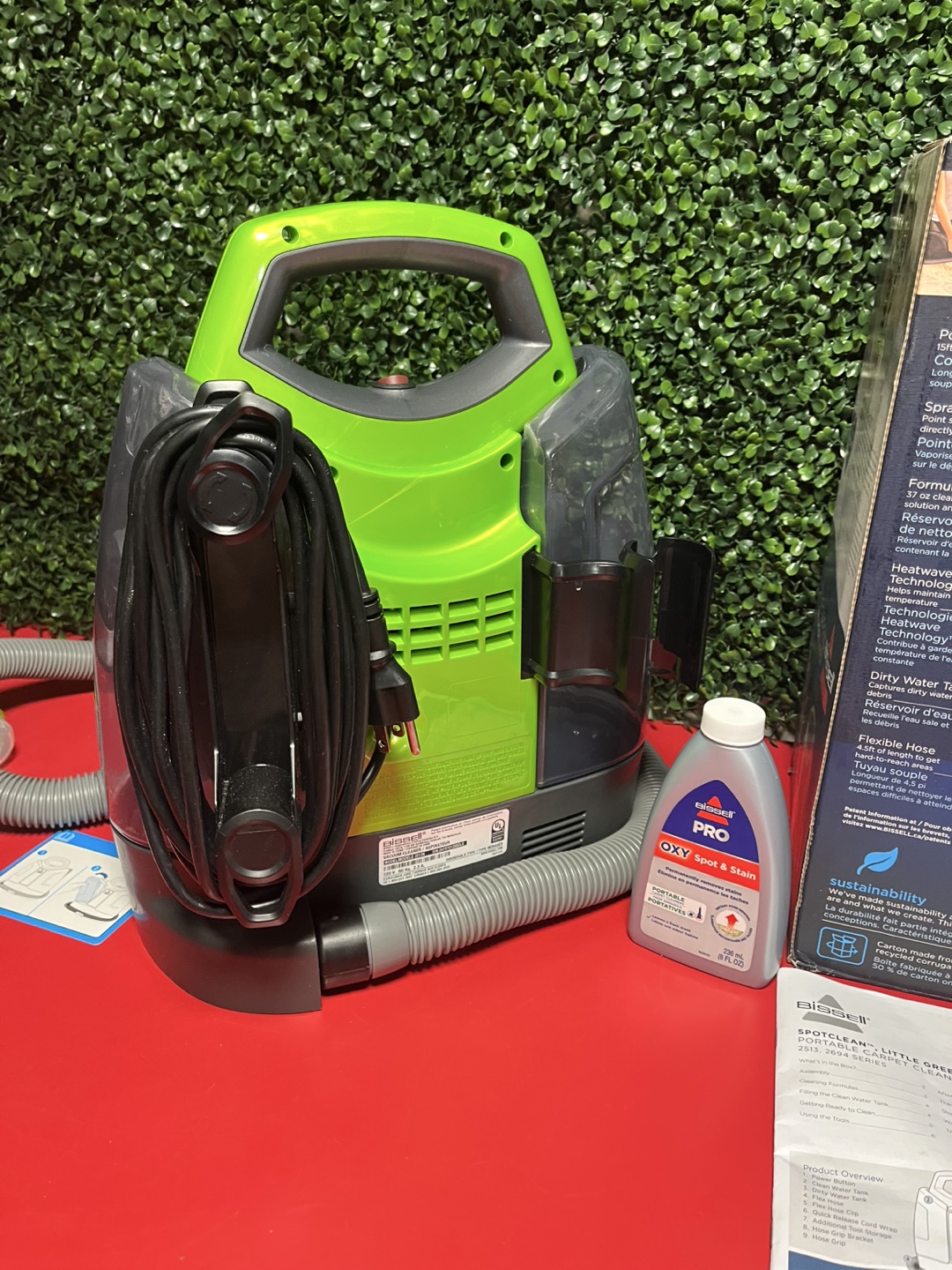 Bissell Little Green ProHeat Pet Portable Carpet Cleaner - photo 4