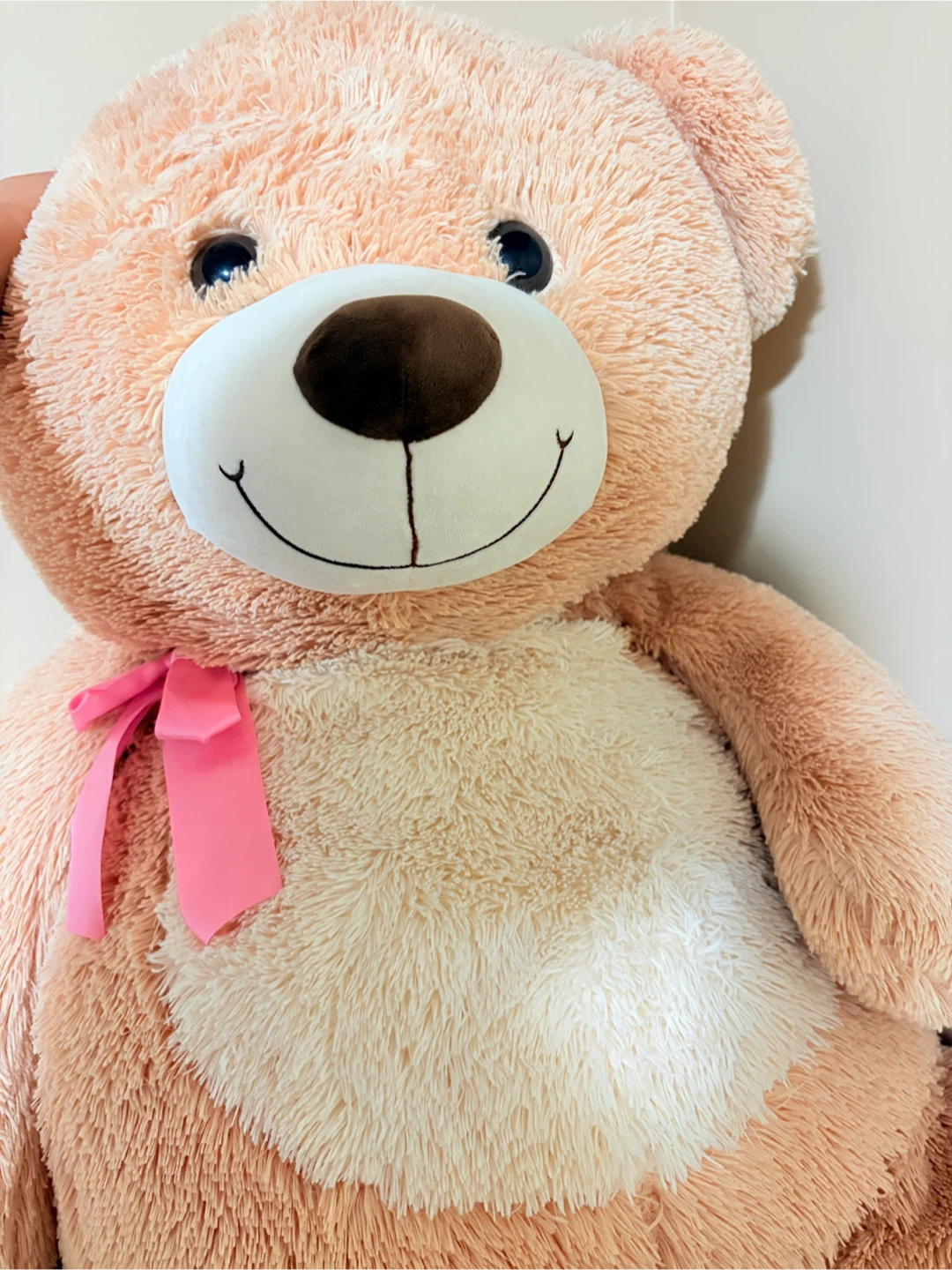 Giant Plush Teddy Bear 4.5 ft 🧸💛- Excellent Condition! - photo 2