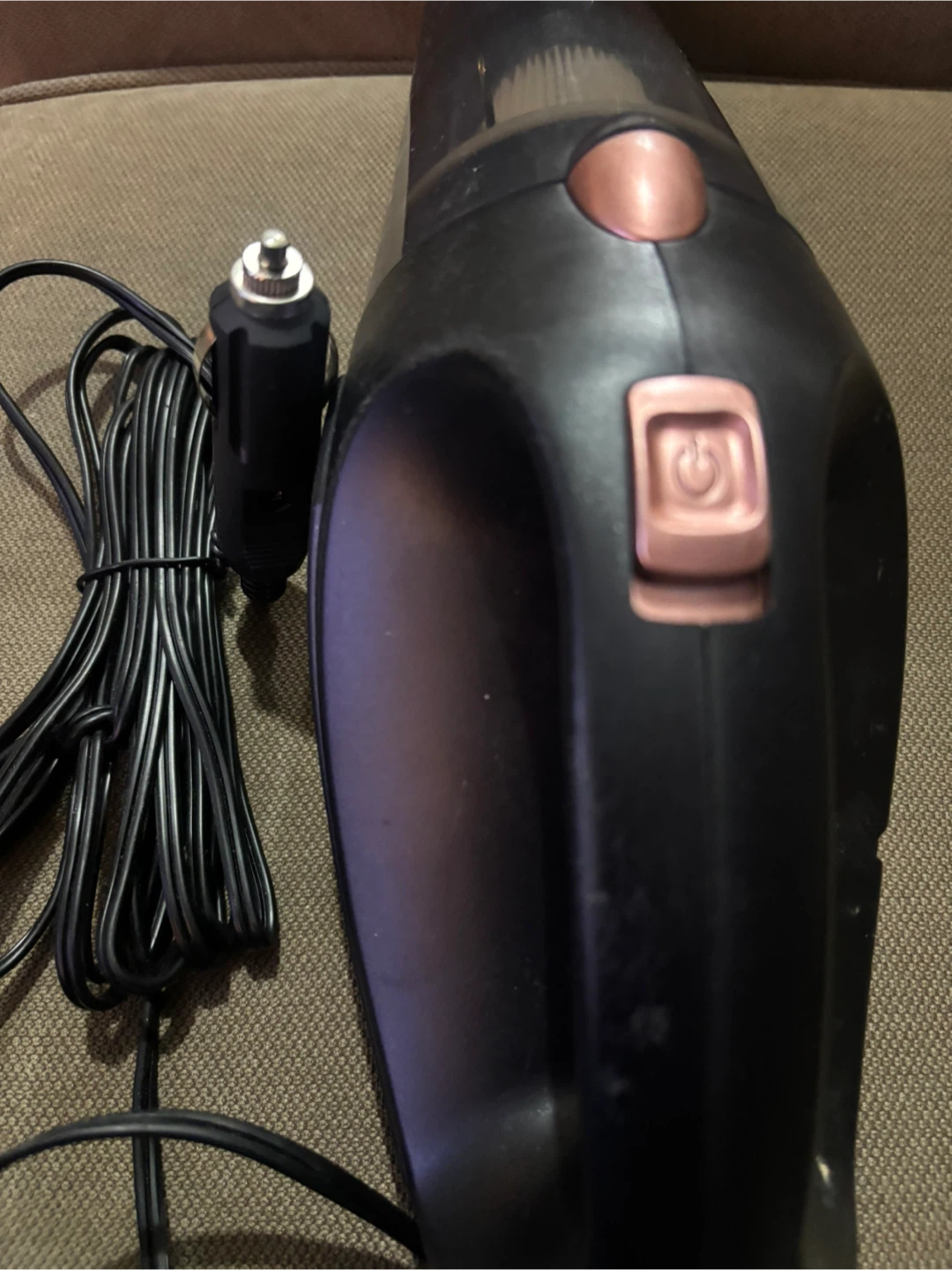 Black handheld vacuum cleaner - photo 3