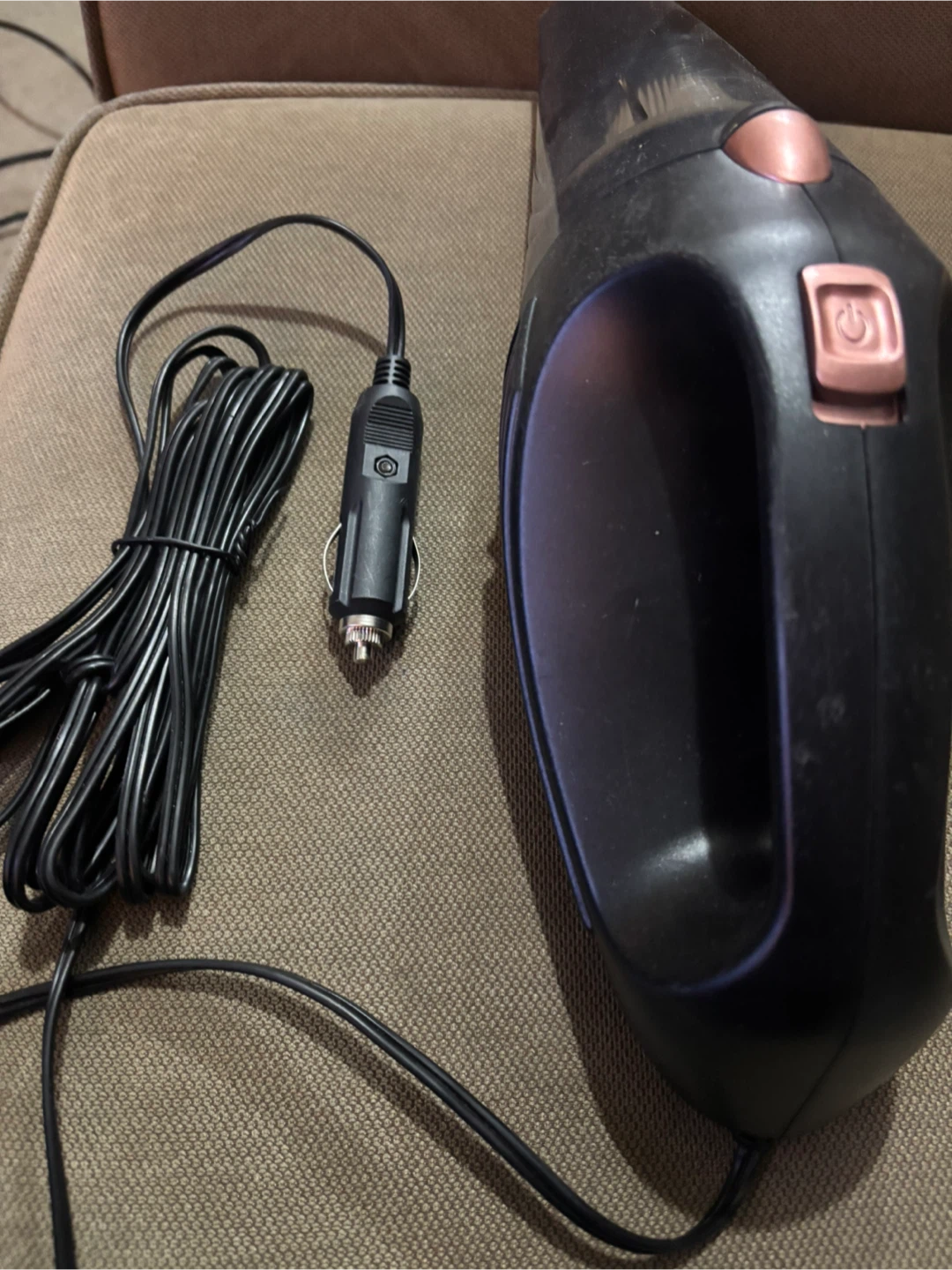 Black handheld vacuum cleaner - photo 2