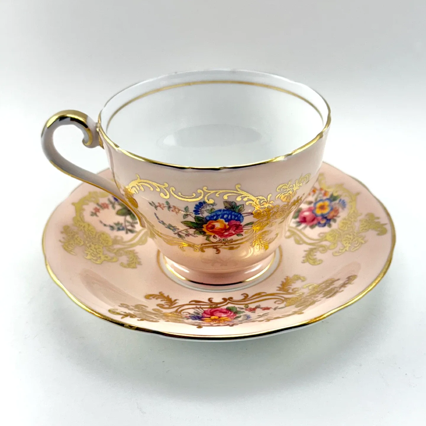 Aynsley ecru teacup