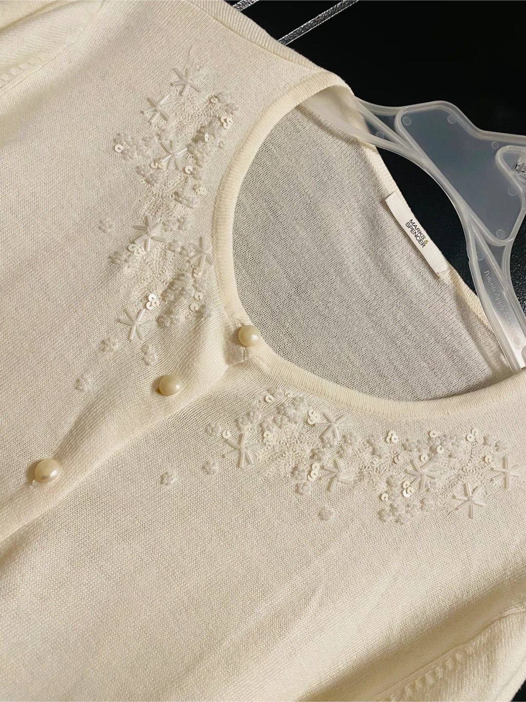 Marks & Spencer Buttermilk Cardigan - Size UK 18 (XL) - photo 3