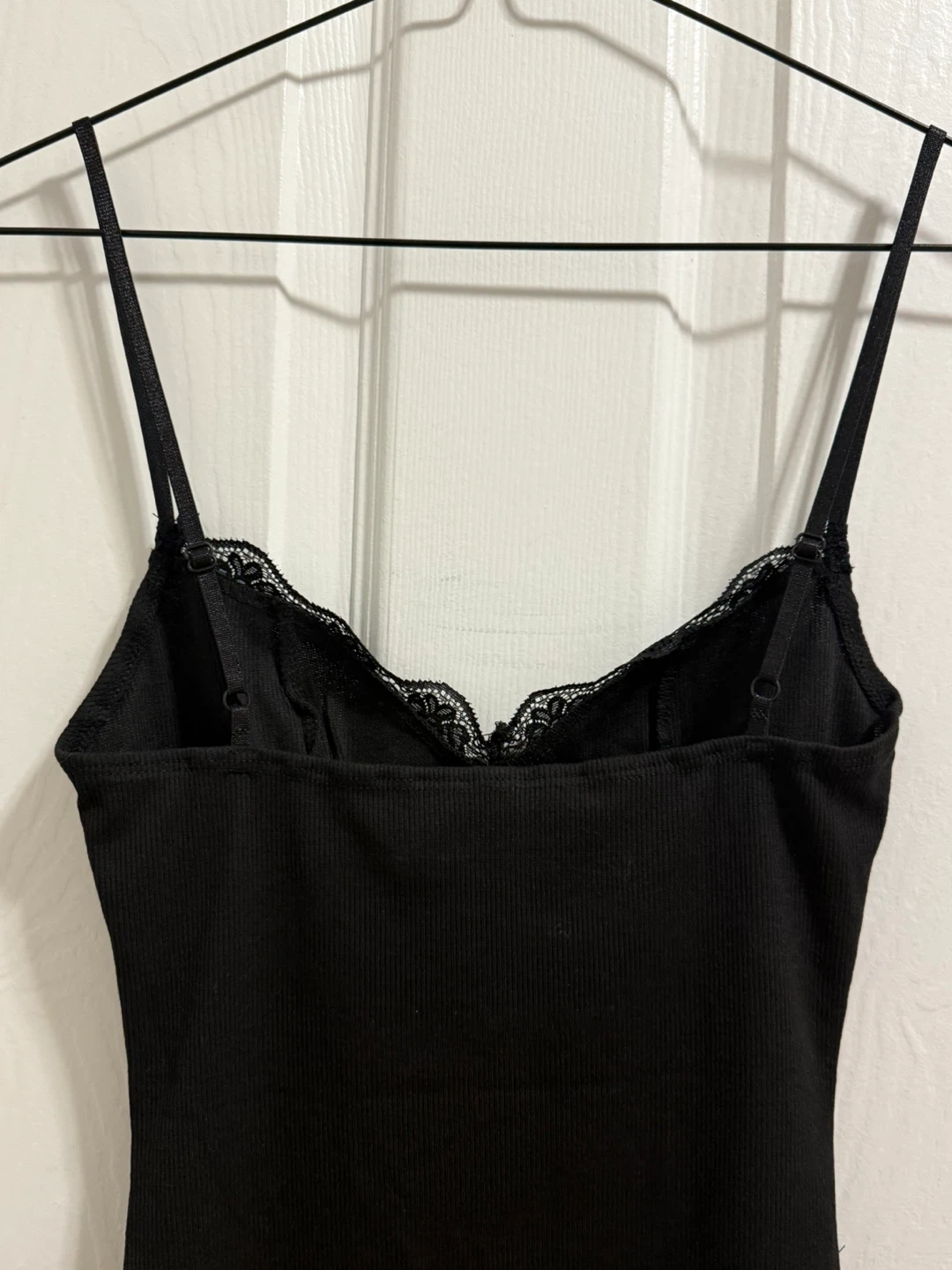 Black Lace Mini Slip Dress - photo 3