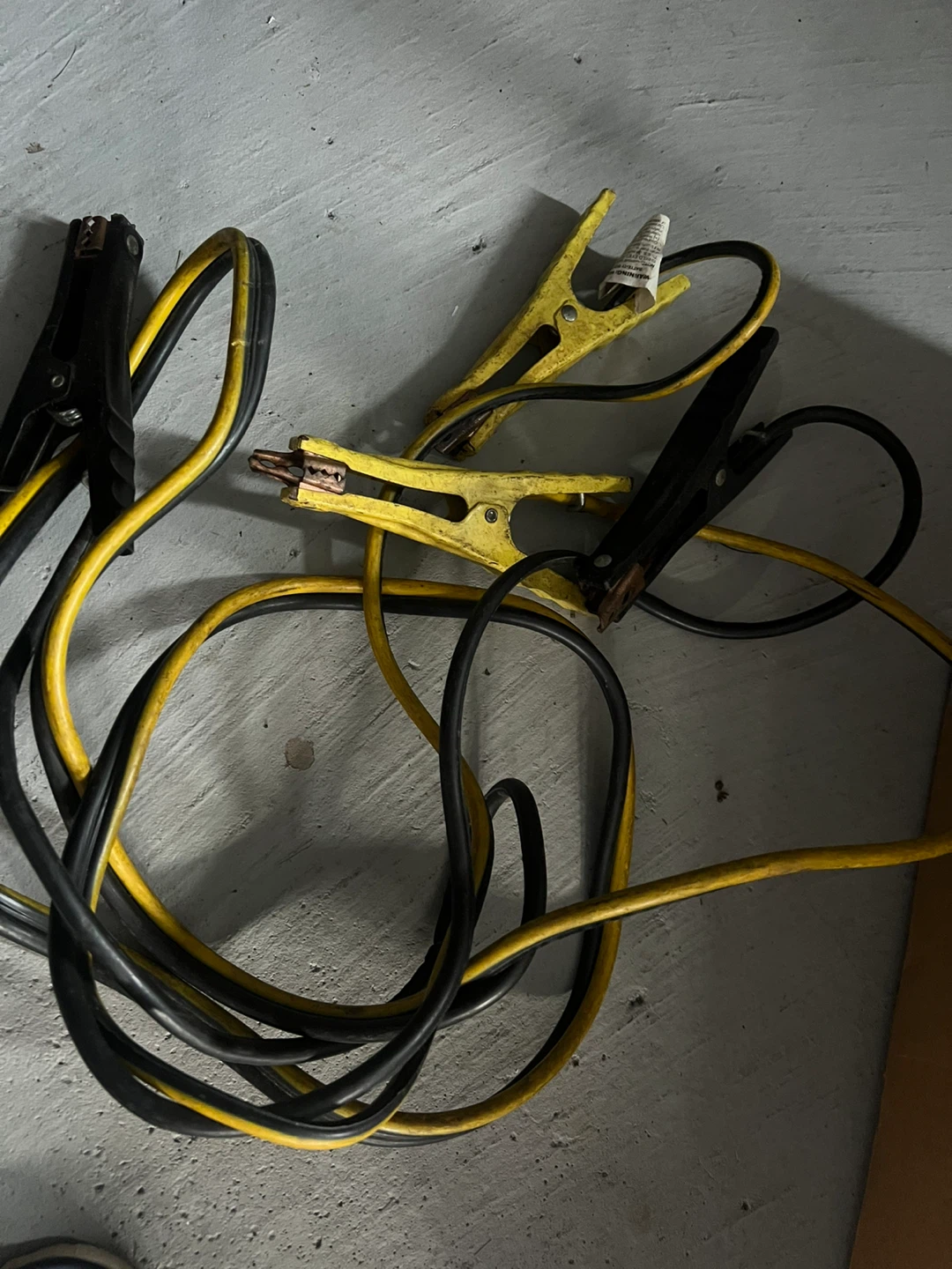 Jumper Cables - Black & Yellow
